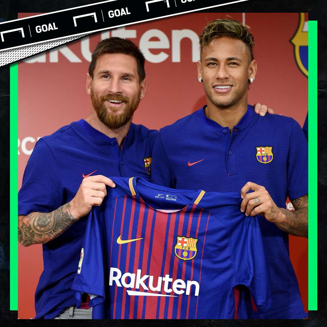 Lionel Messi Neymar Barcelona PS