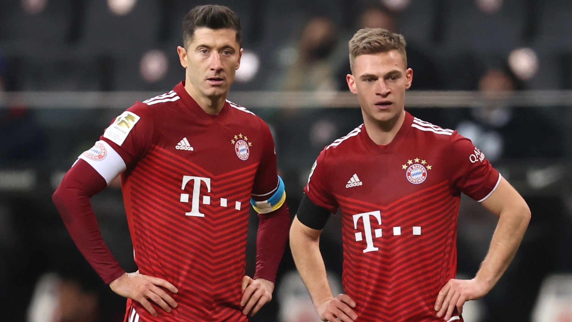 ROBERT LEWANDOWSKI JOSHUA KIMMICH BAYERN MÜNCHEN