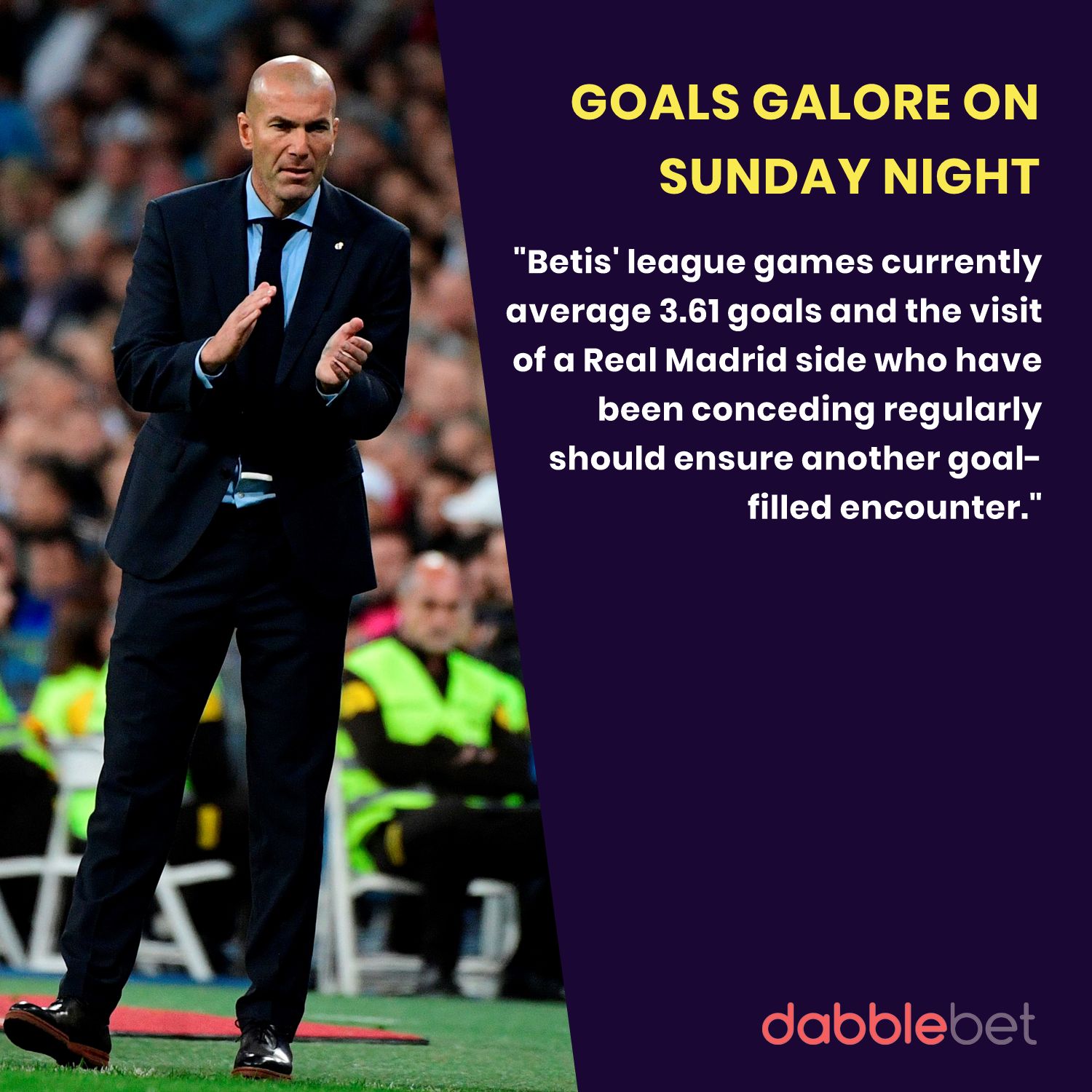 GFX Real Betis v Real Madrid match preview