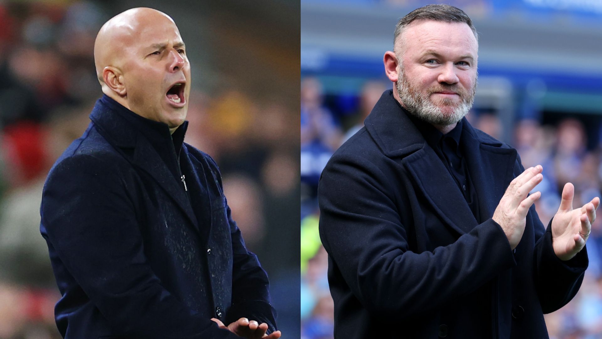 Arne Slot Wayne Rooney split