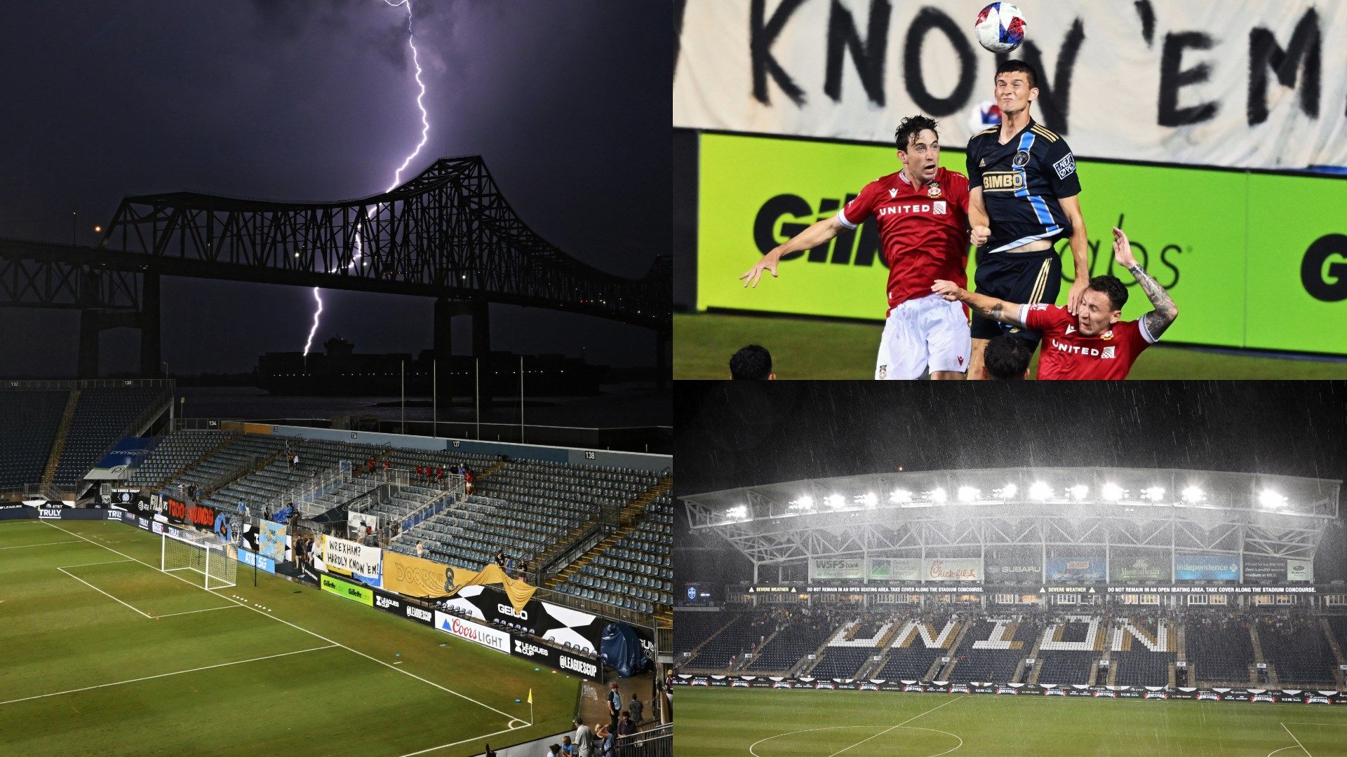 Wrexham US tour weather GFX