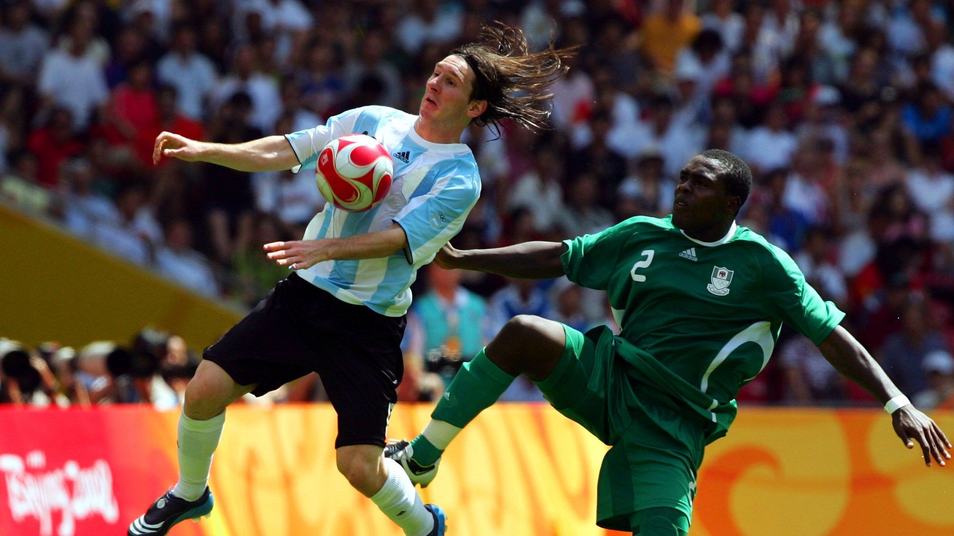 Lionel Messi Argentina vs Nigeria Olympics