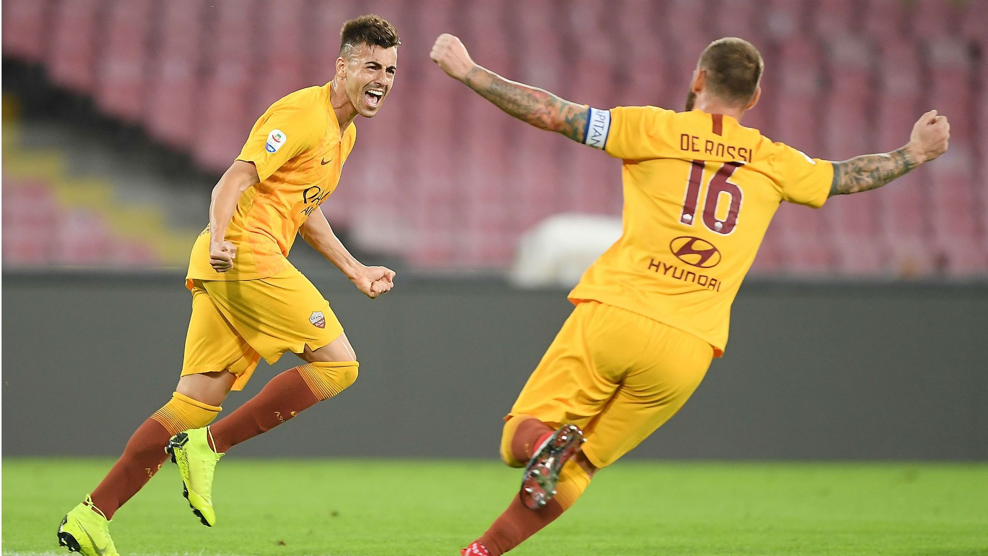 roma de rossi el shaarawy