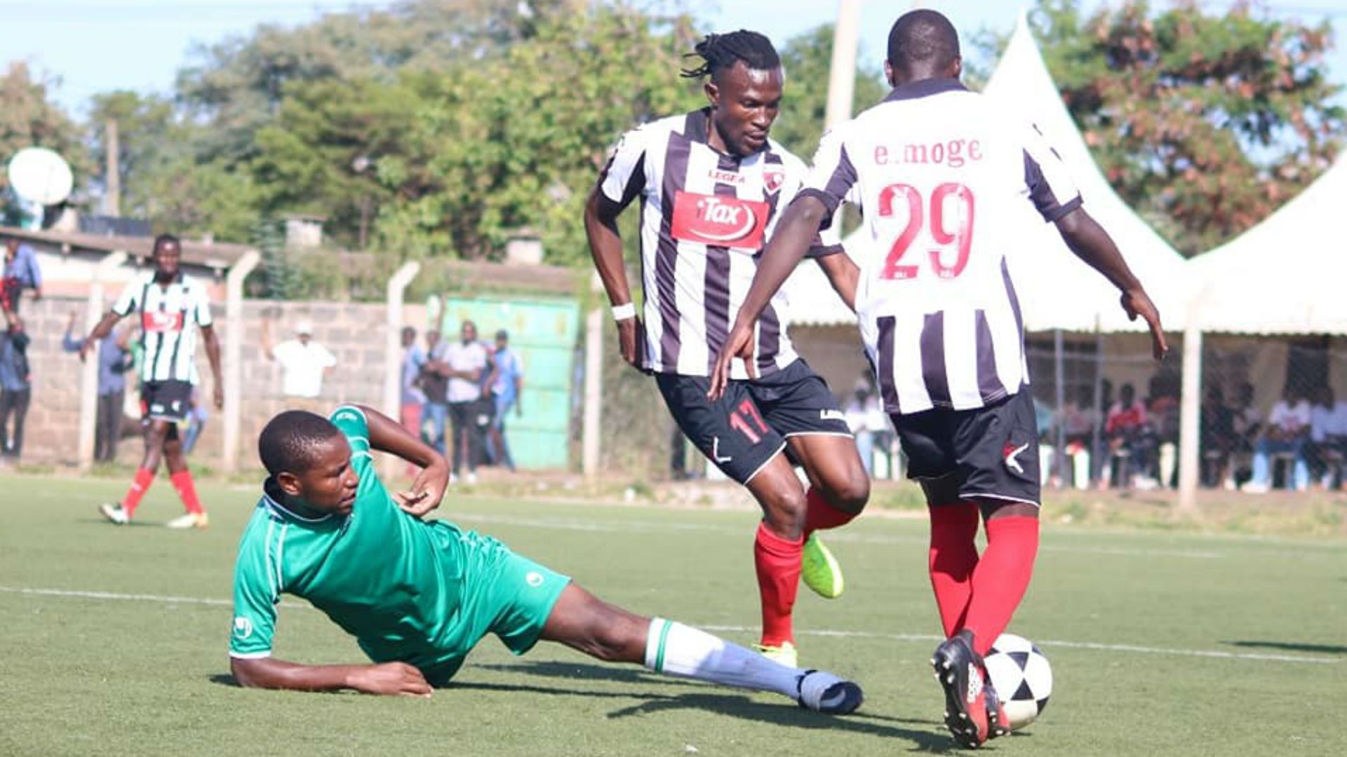 Ushuru FC in action.