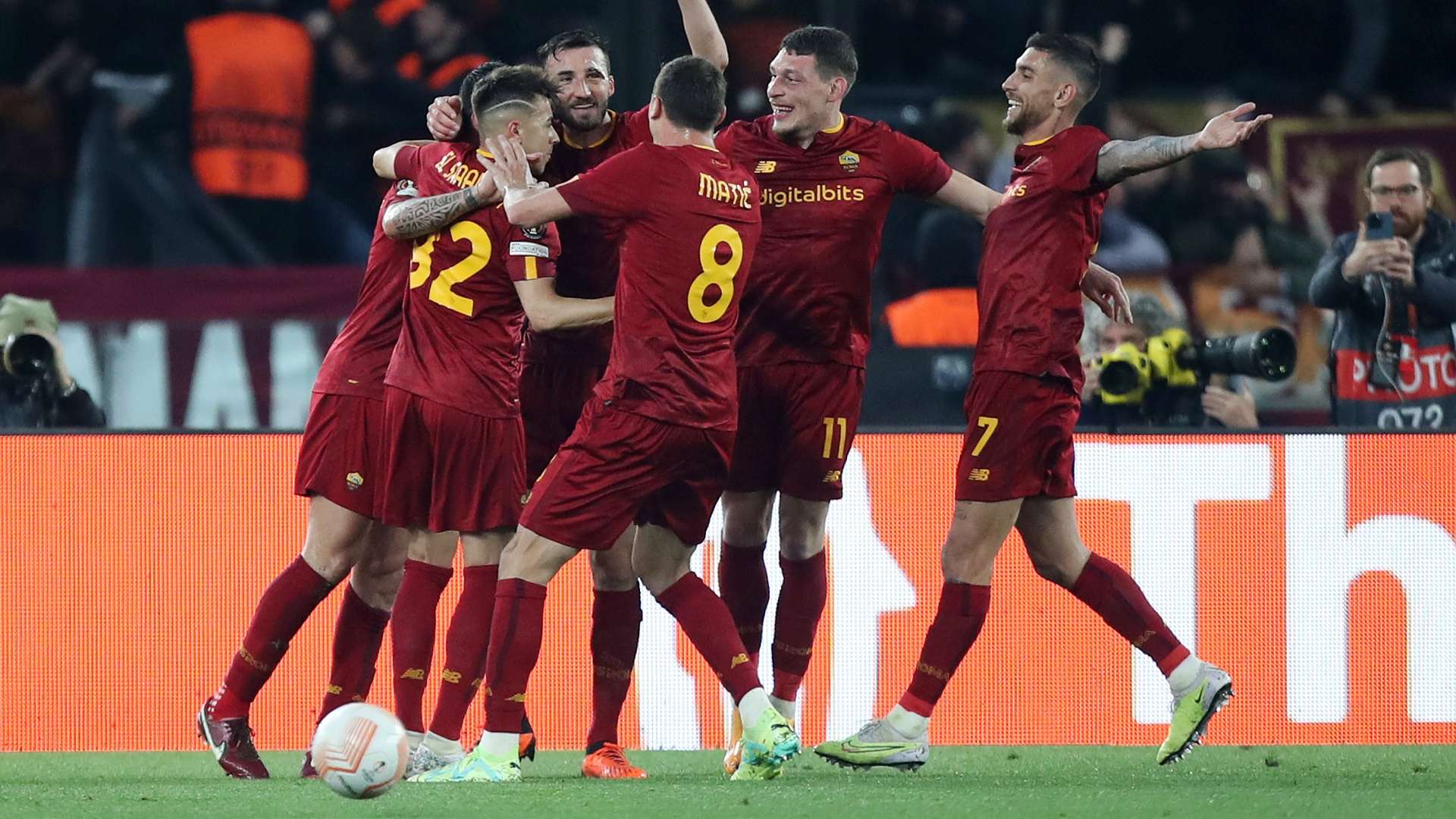 Spinazzola Roma Feyenoord