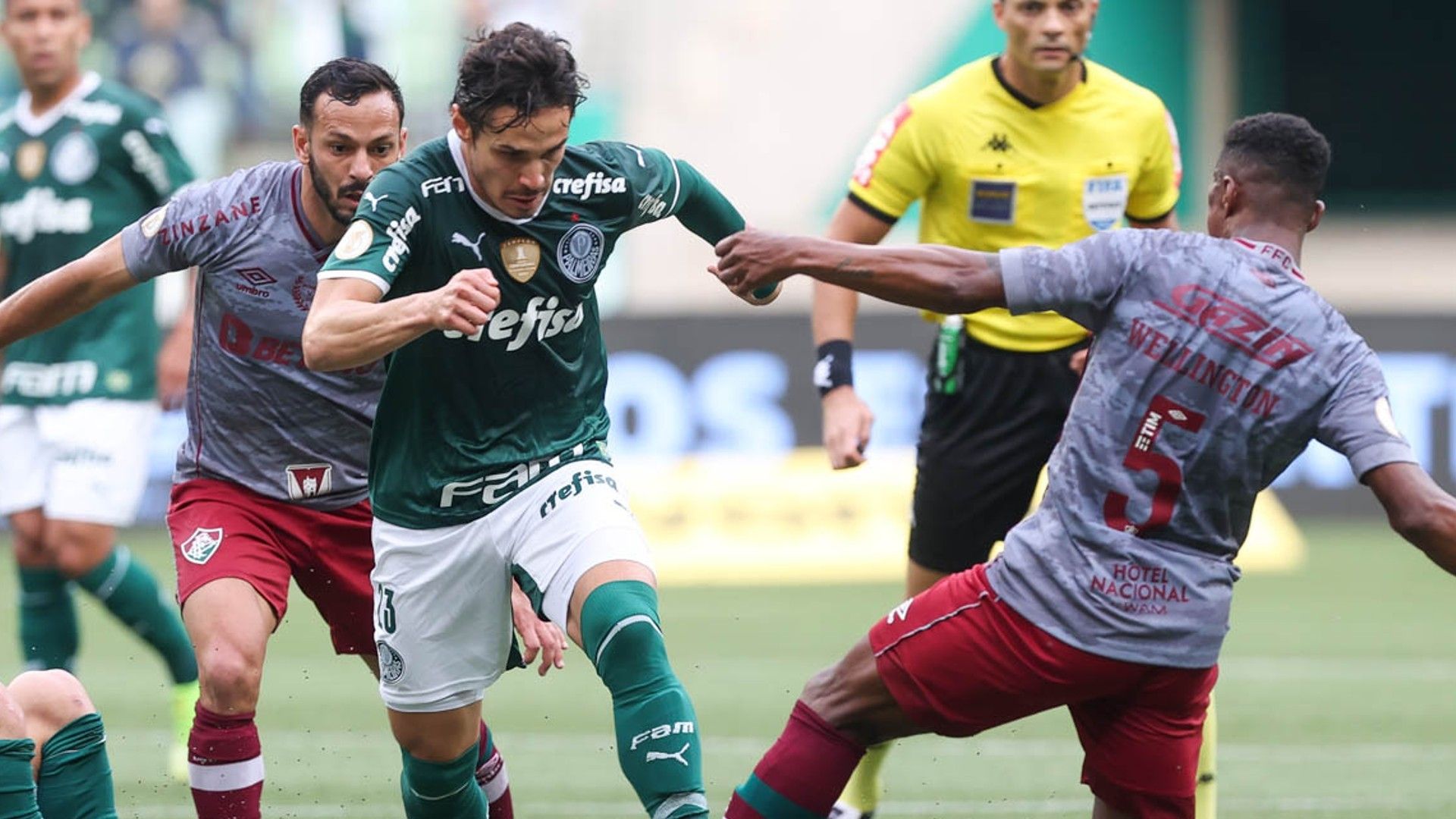 Veiga Palmeiras Fluminense Brasileirão 2022