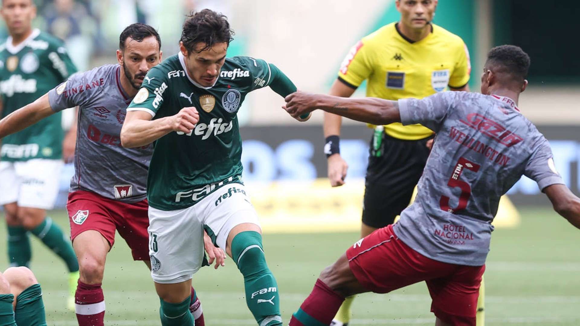 Veiga Palmeiras Fluminense Brasileirão 2022
