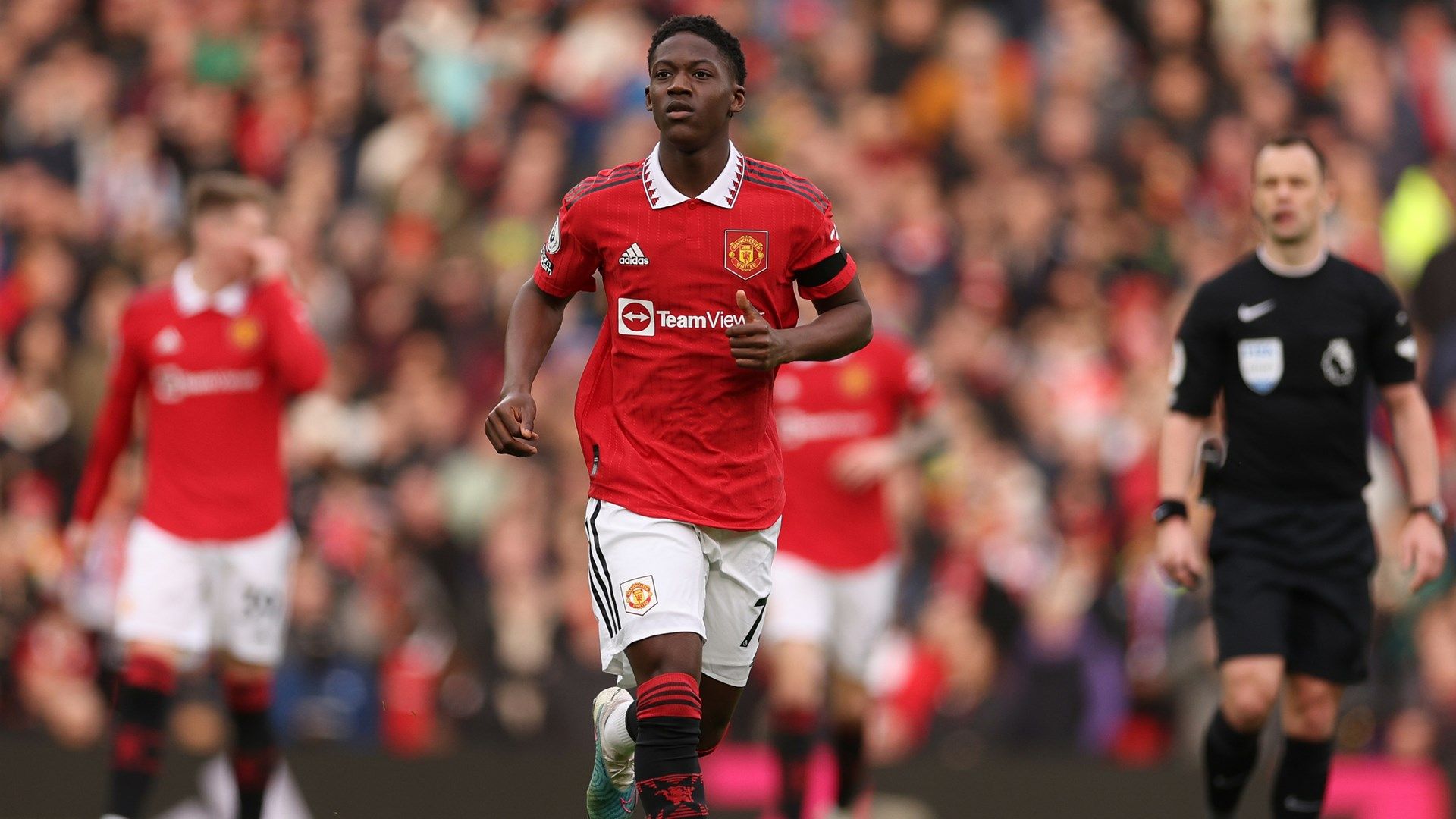 Kobbie Mainoo Manchester United 2022-23