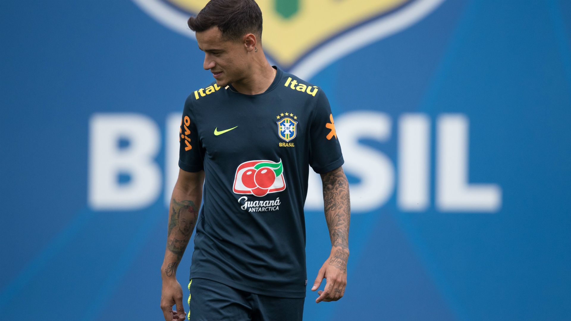 Philippe Coutinho I Treino Seleção Brasil I 19 06 18 I 19 06 18