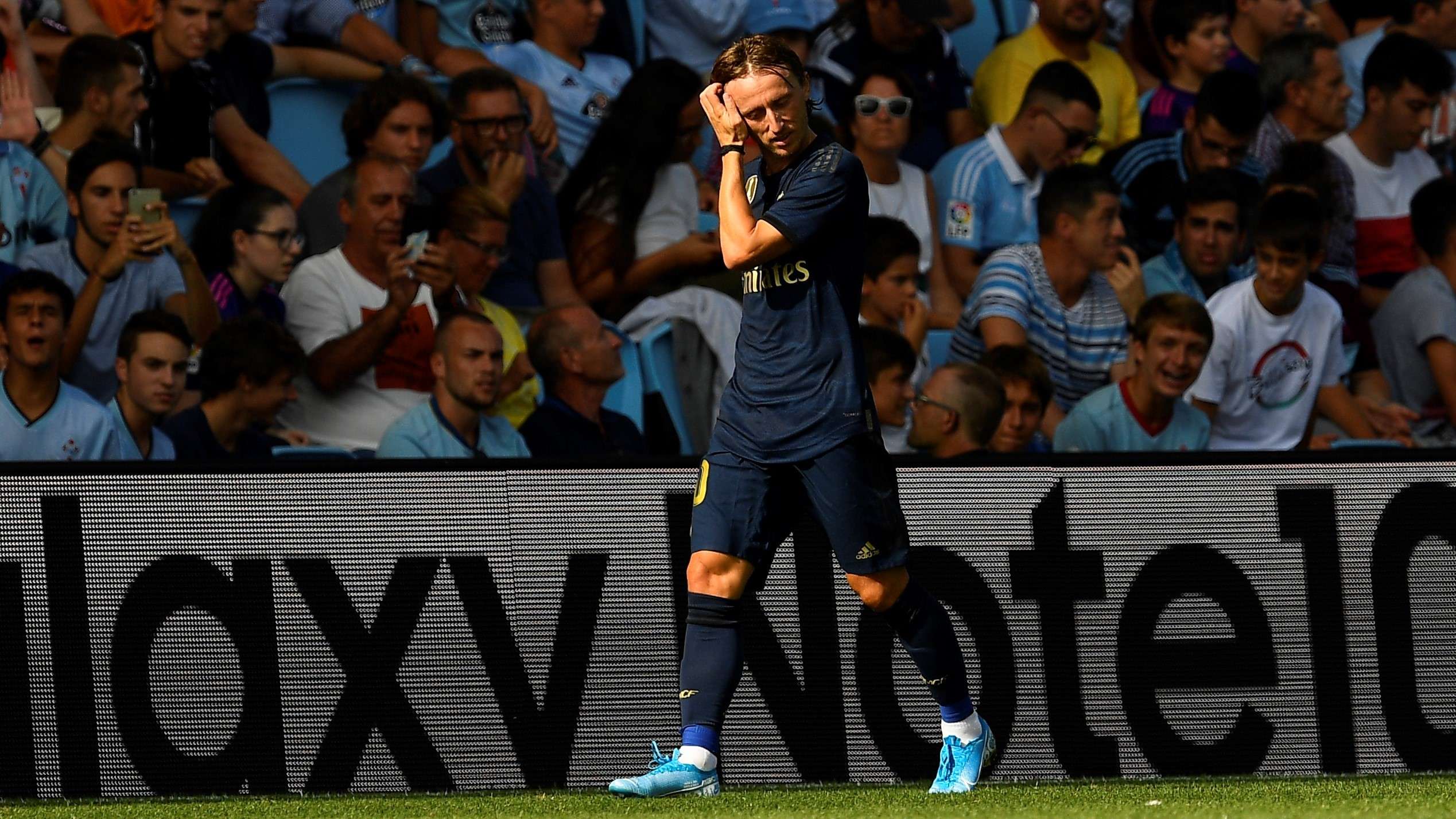 Modric é substituído em jogo do Real