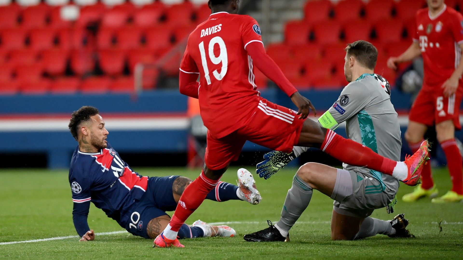 Neymar Neuer Bayern PSG Champions League 13 04 2021