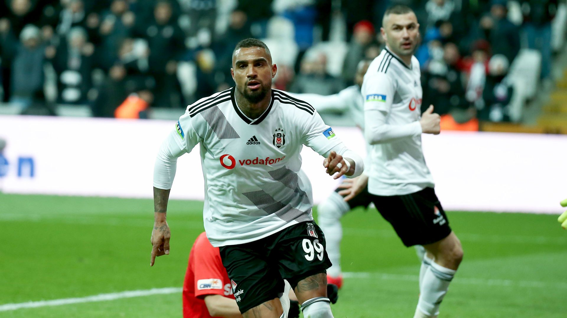 Kevin Prince Boateng Besiktas v Gaziantep 02082020