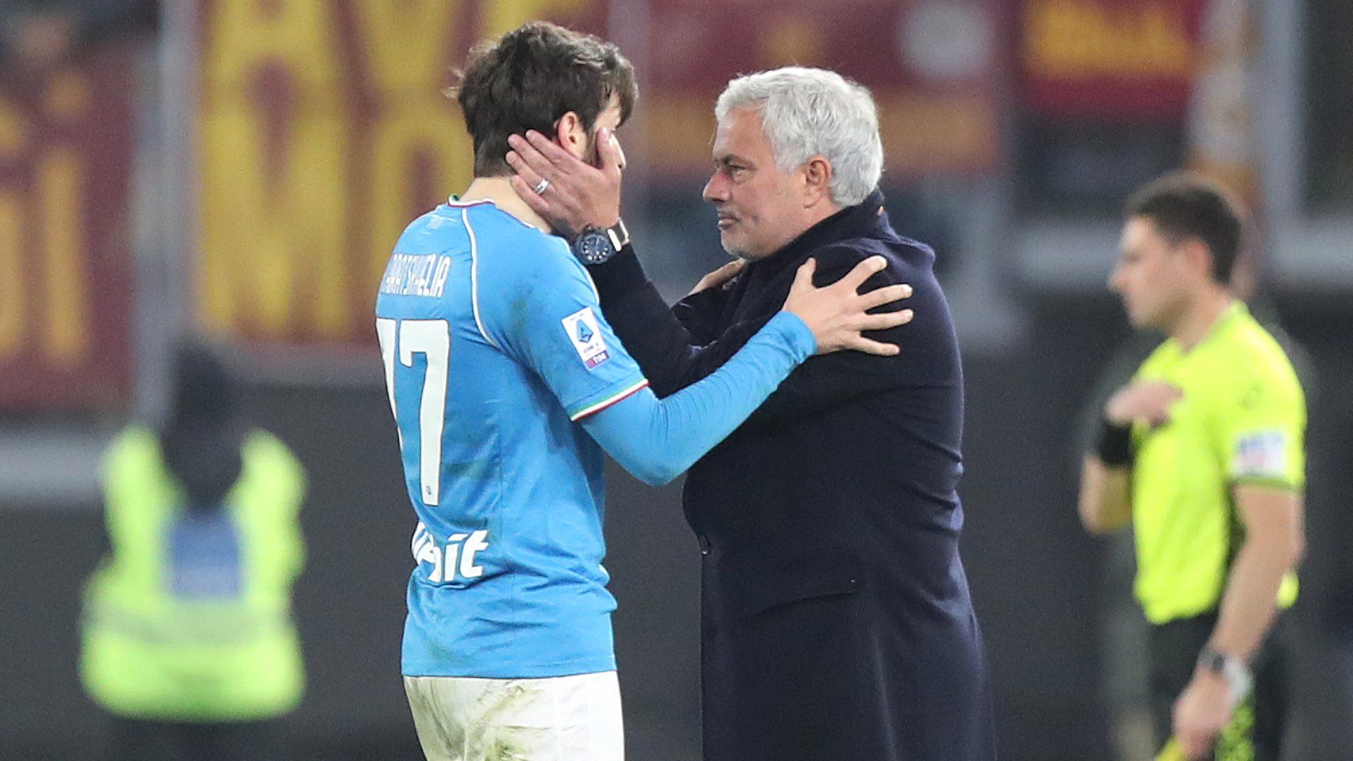 Jose Mourinho Roma Khvicha Kvaratskhelia Napoli 2023-24