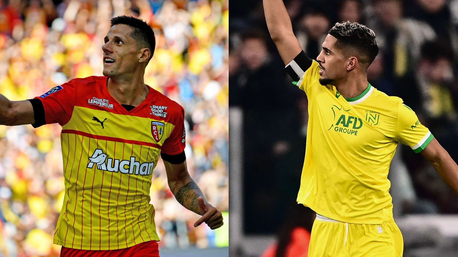 RC Lens FC Nantes Florian Sotoca Ludovic Blas Ligue 1