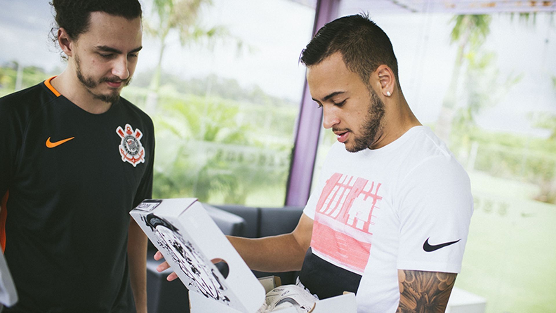 Maycon Nike tenis titulo brasileiro Corinthians 2017