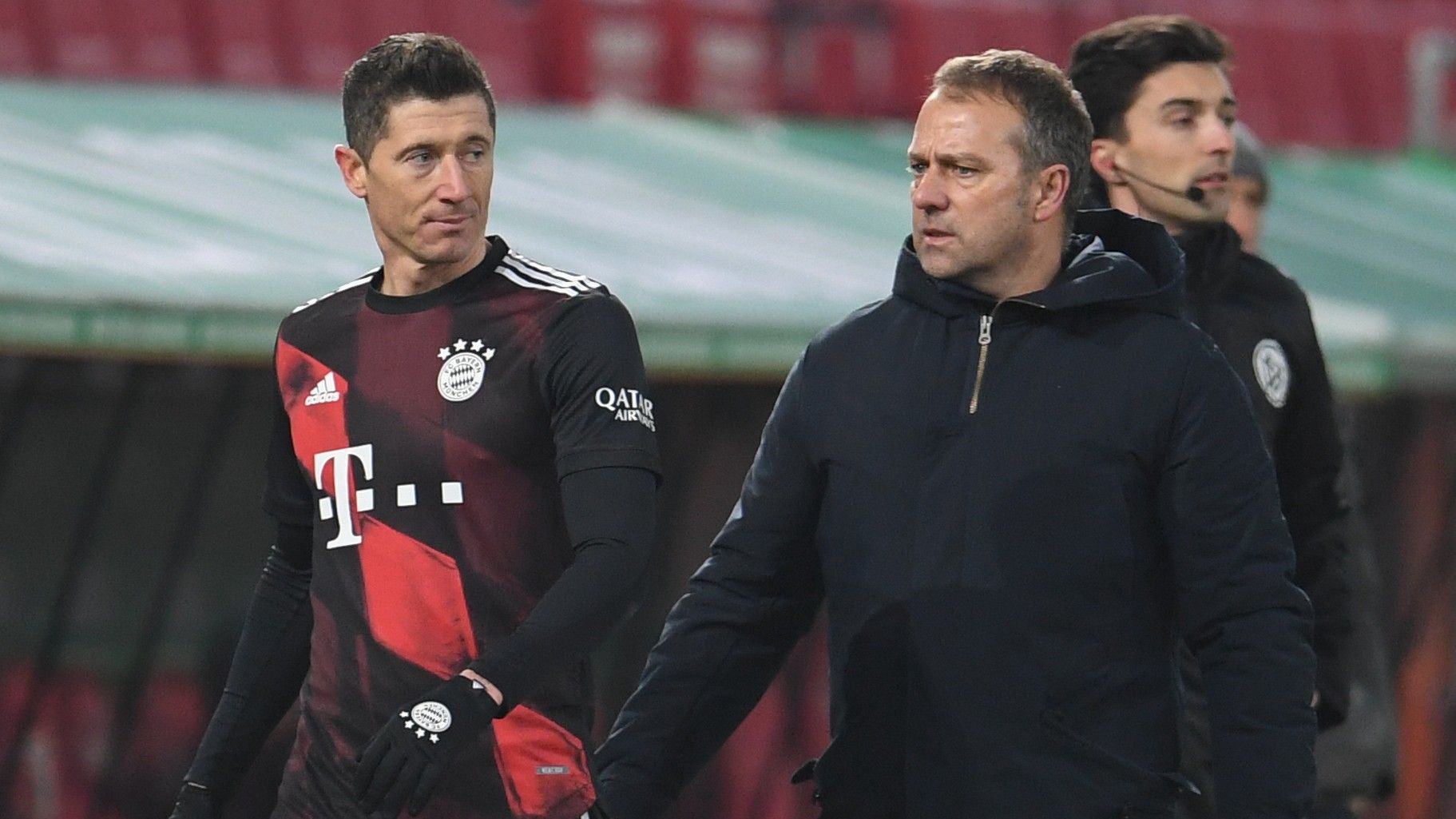 Robert Lewandowski Hansi Flick FC Bayern FC Augsburg