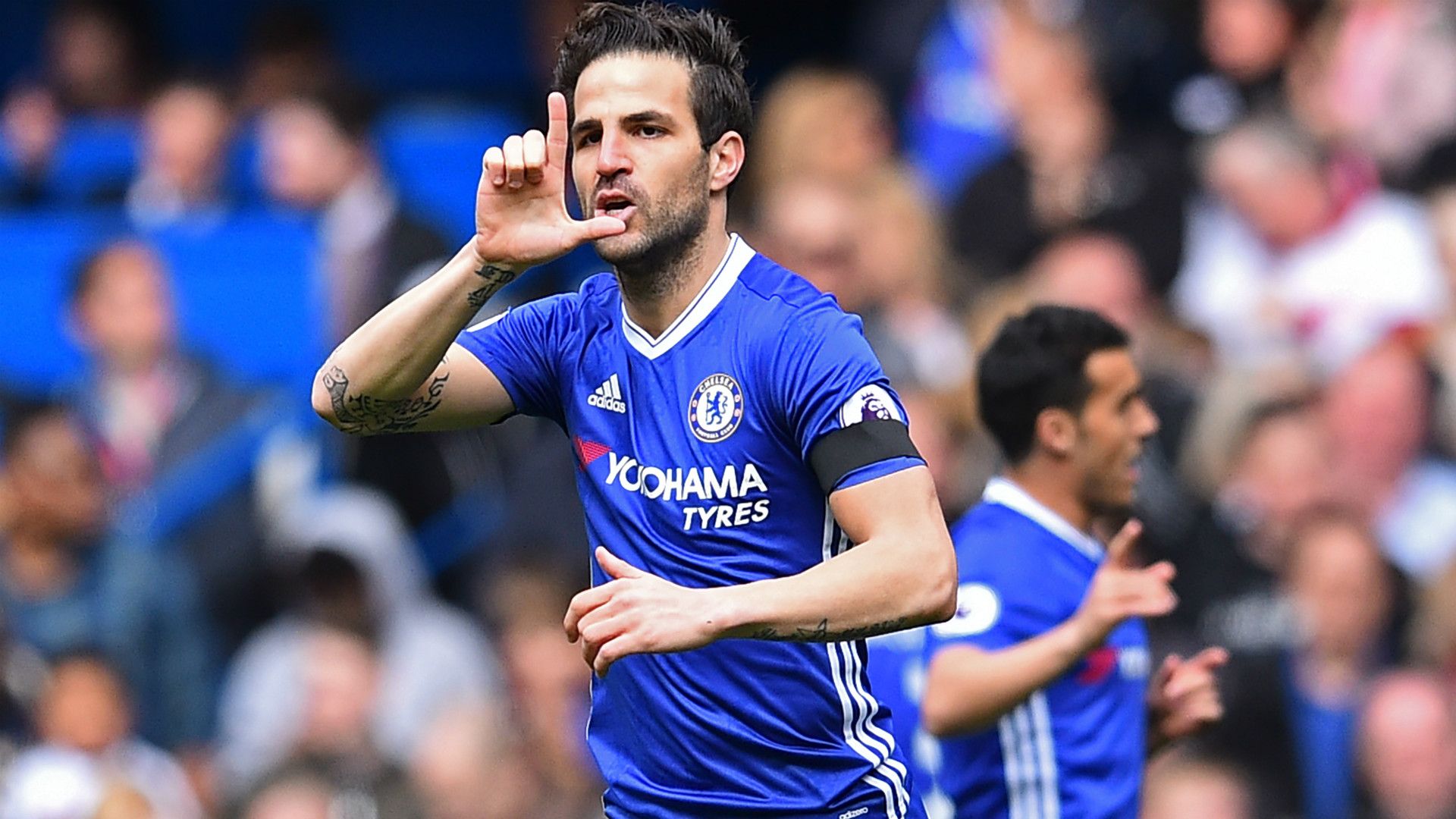 Cesc Fabregas Chelsea Premier League 01042017