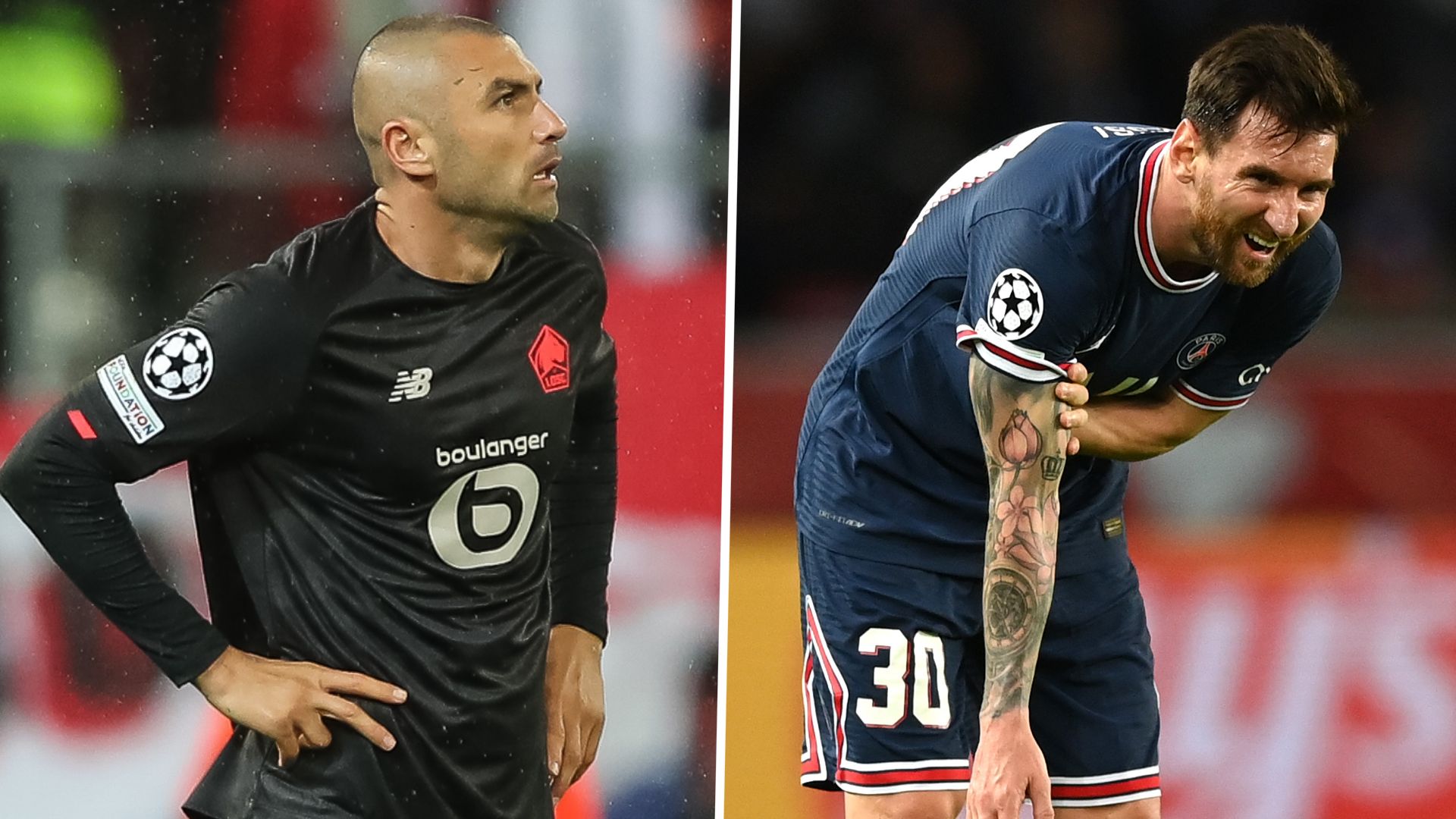 Burak Yilmaz & Lionel Messi