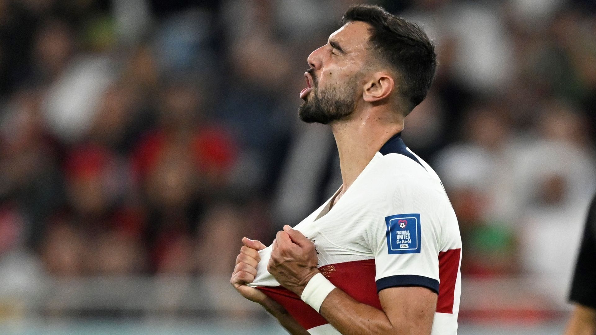 Bruno Fernandes Portugal Morocco World Cup 2022