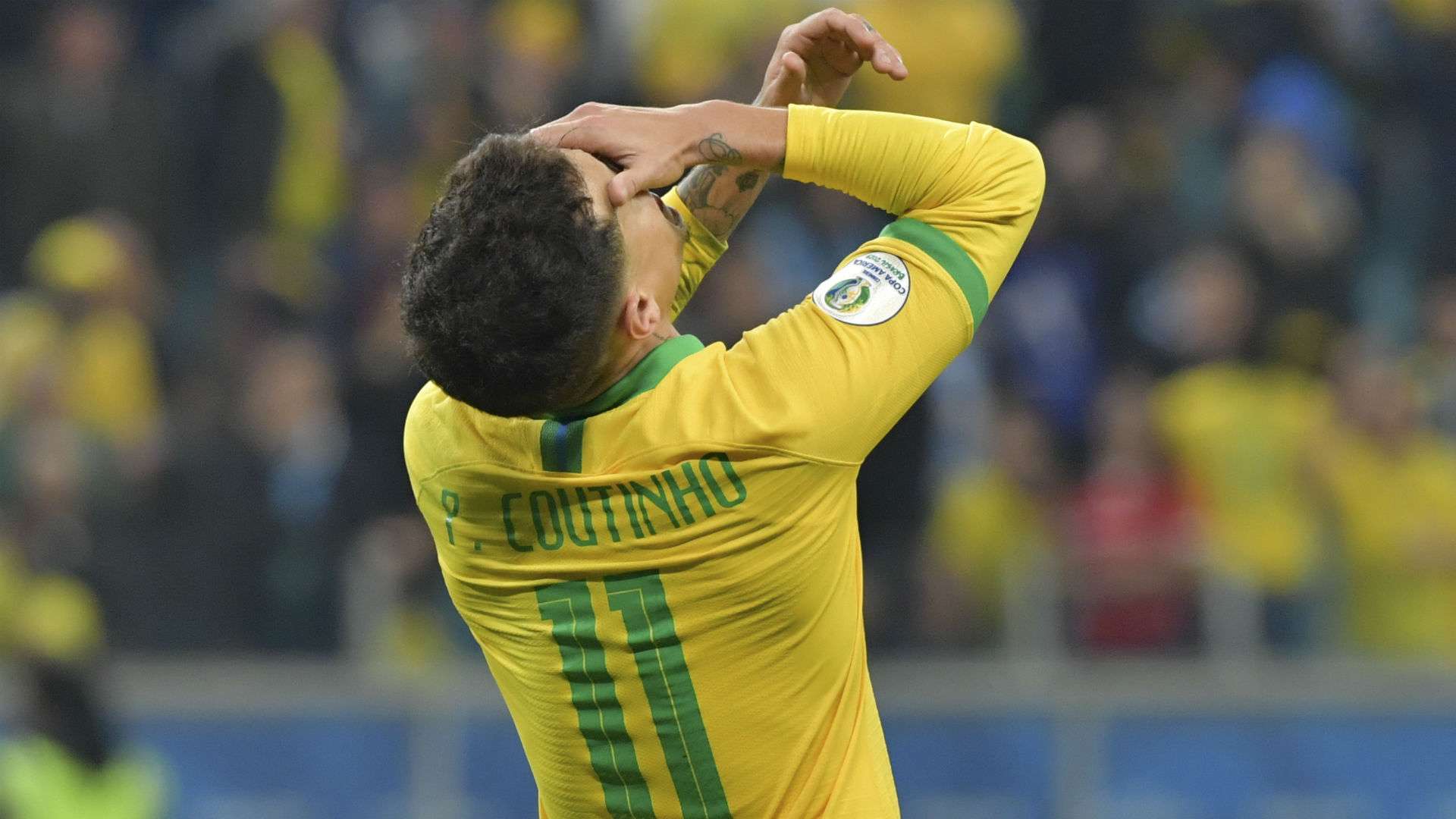 Coutinho seleção Brasil Paraguai Copa América 28 06 2019