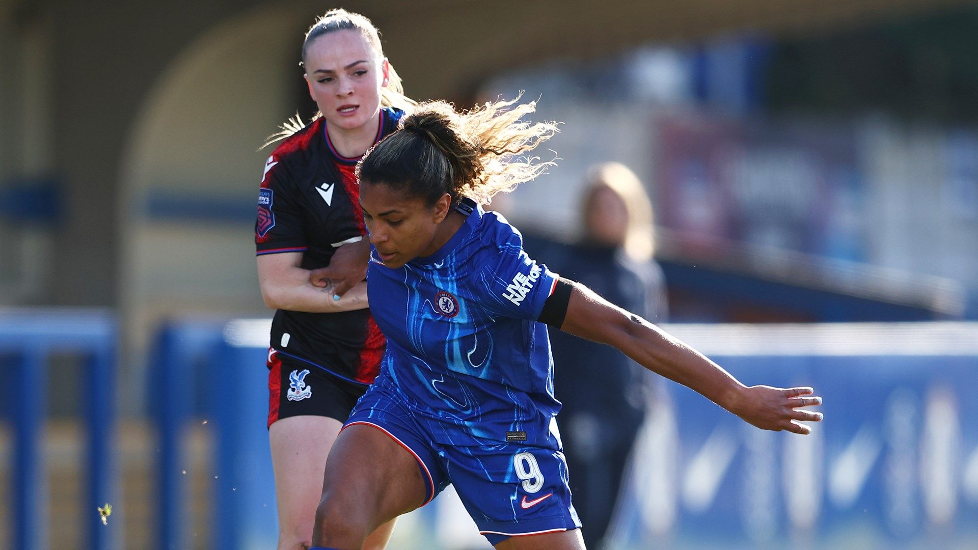 Catarina Macario Lily Woodham Chelsea Crystal Palace Women 2024-25