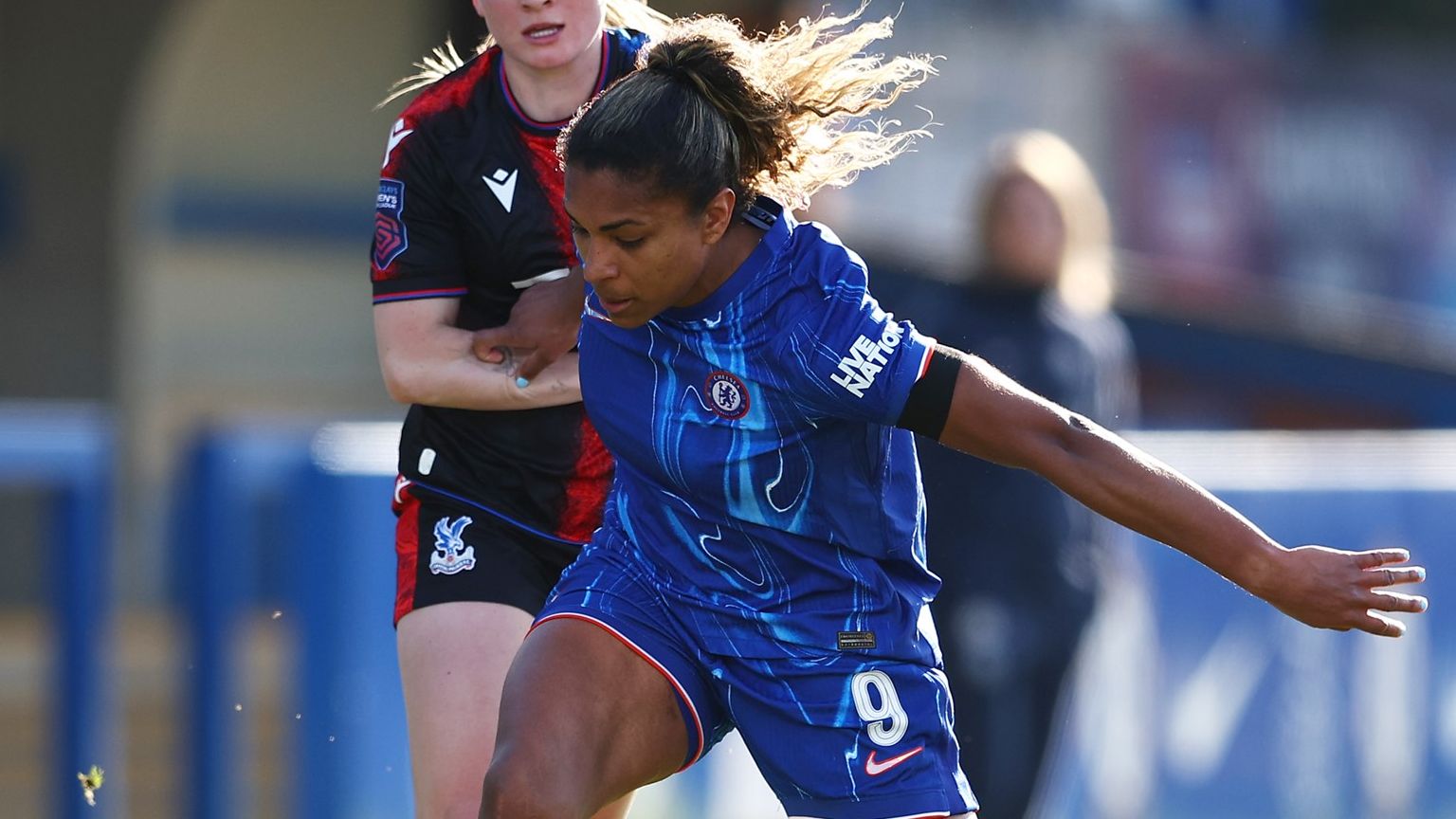 Catarina Macario Lily Woodham Chelsea Crystal Palace Women 2024-25