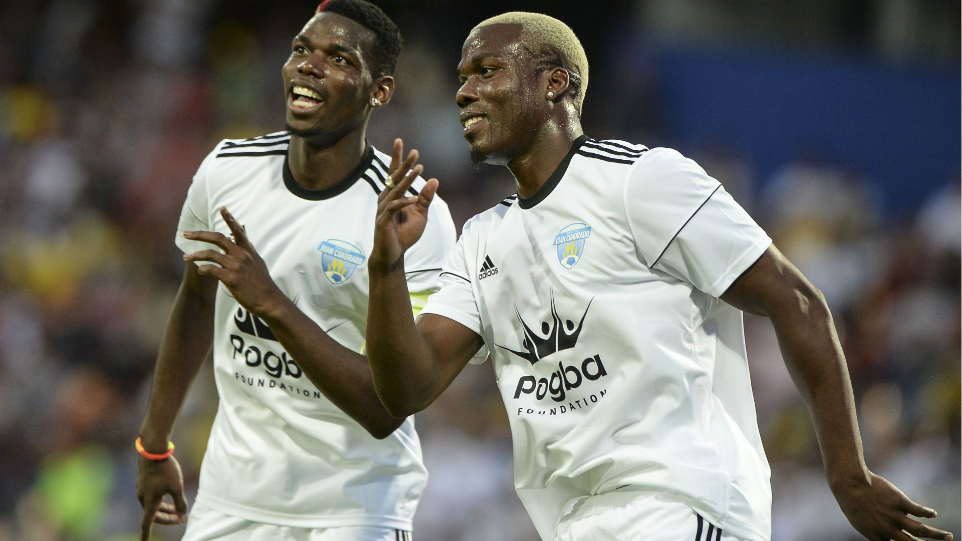 Hermanos Pogba en Amistoso ante Cuadrado en Colombia