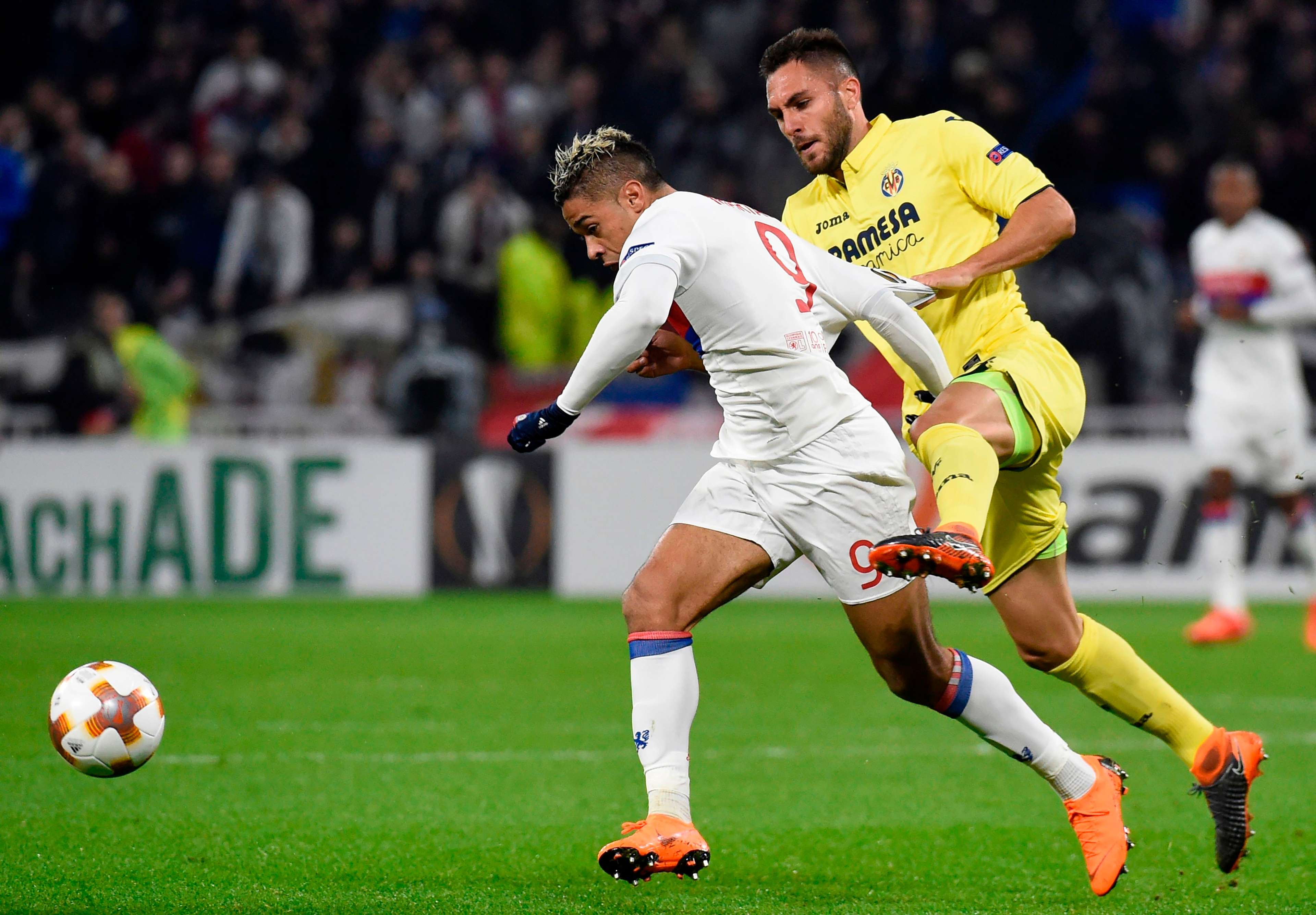 Mariano Diaz Olympique Lyon Villarreal UEFA Europa League