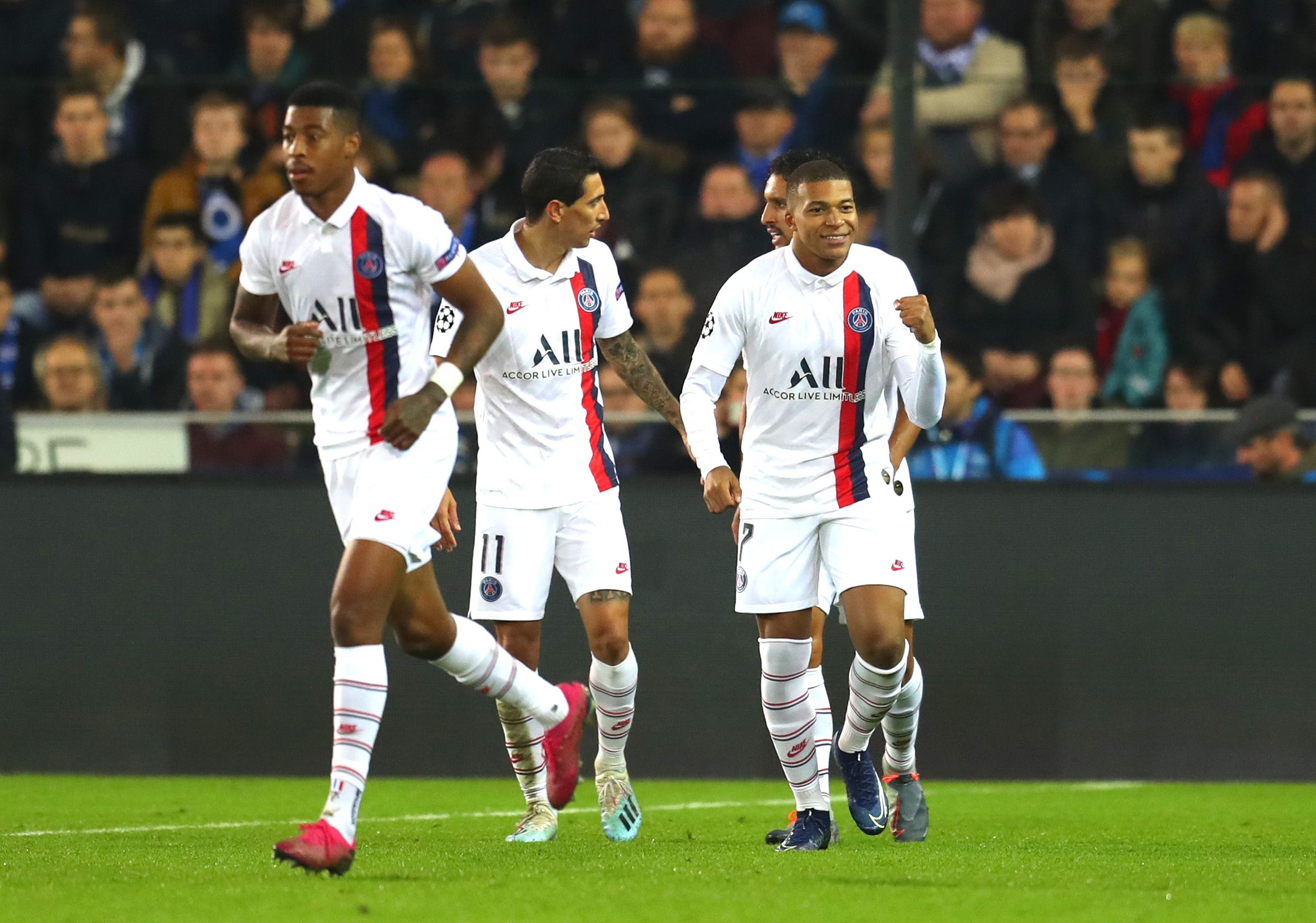 Kylian Mbappé Brugge PSG