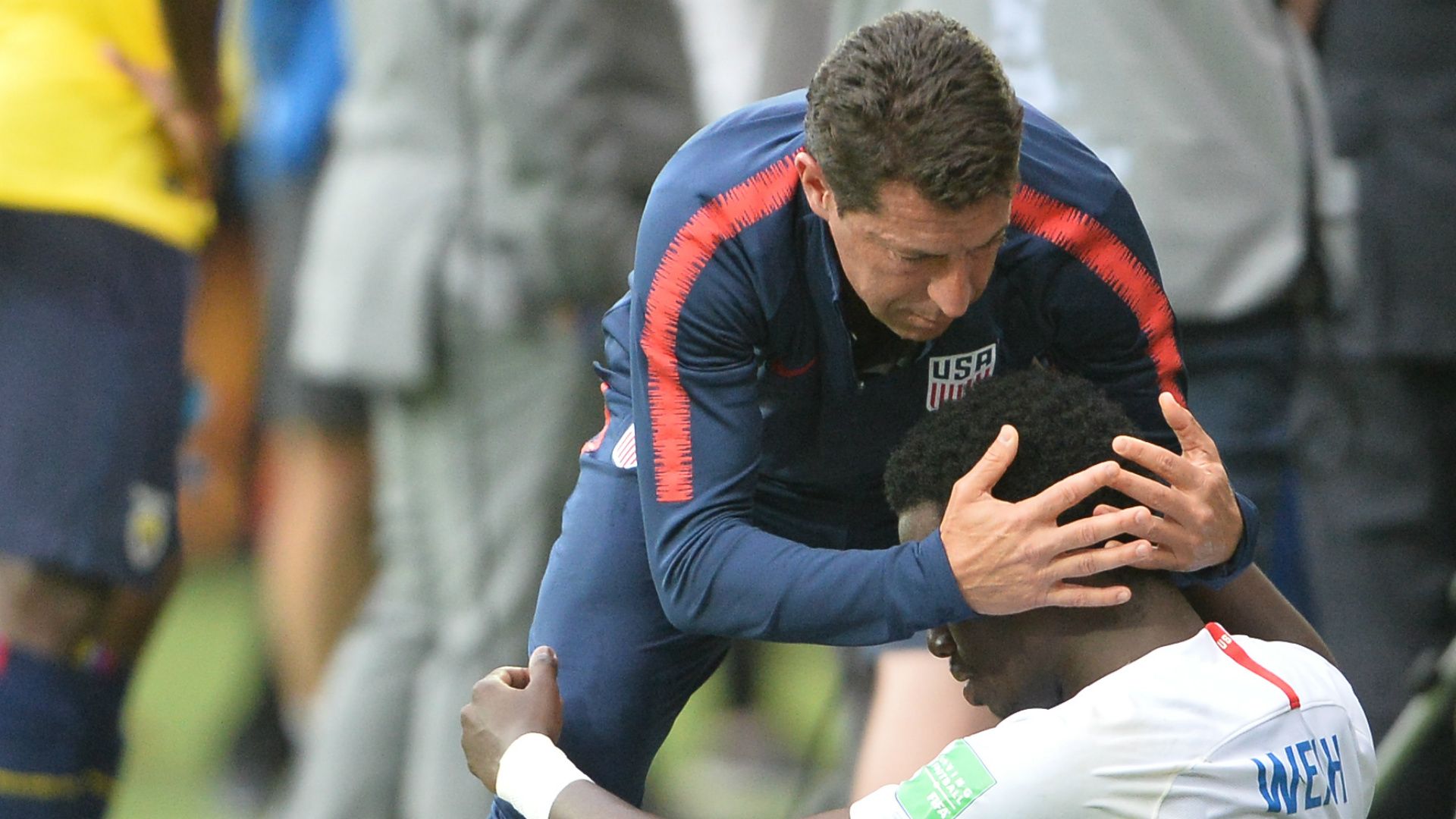 Tab Ramos Tim Weah USA Ecuador 06082019.