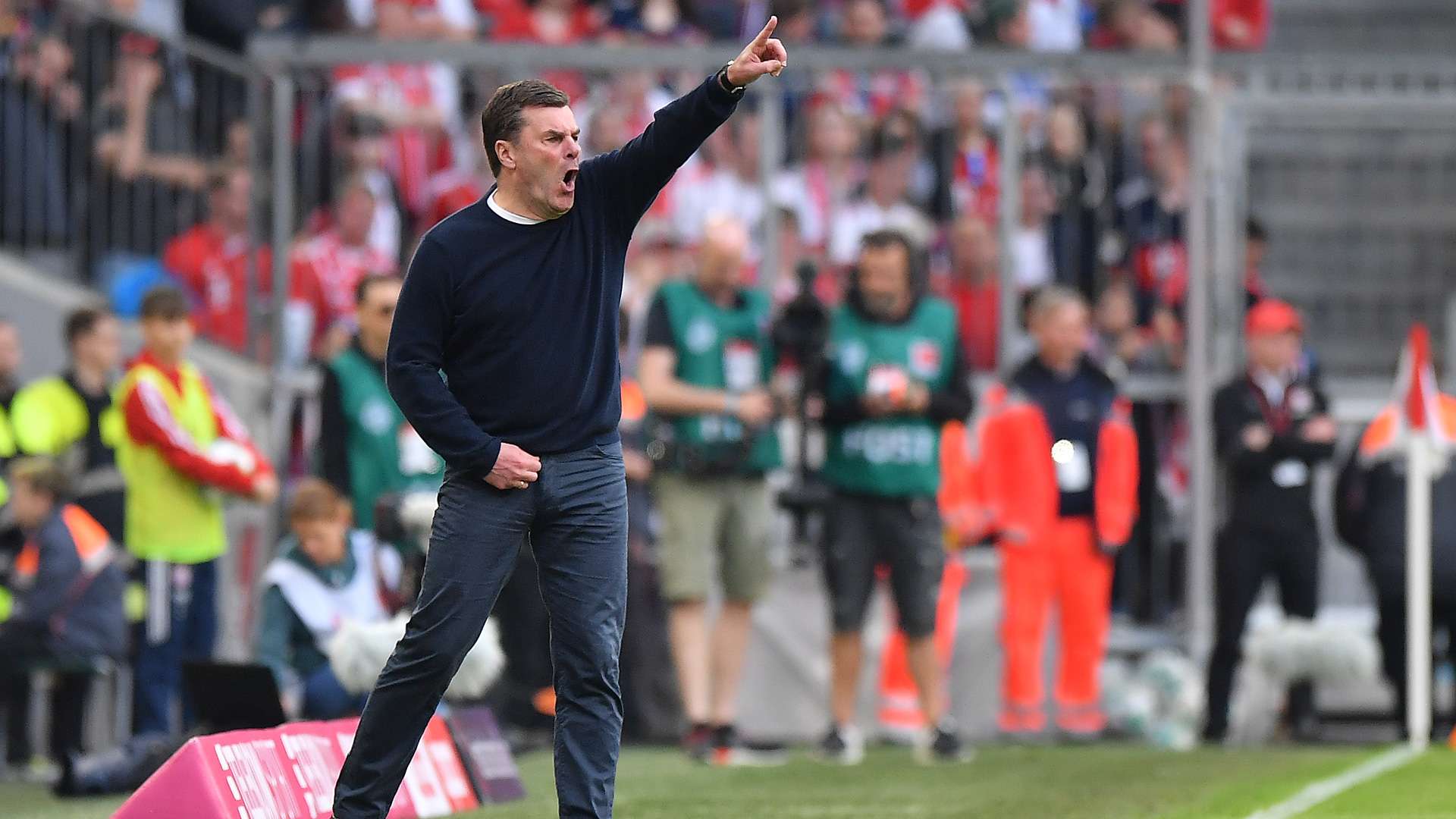 Dieter Hecking Borussia Mönchengladbach 14042018