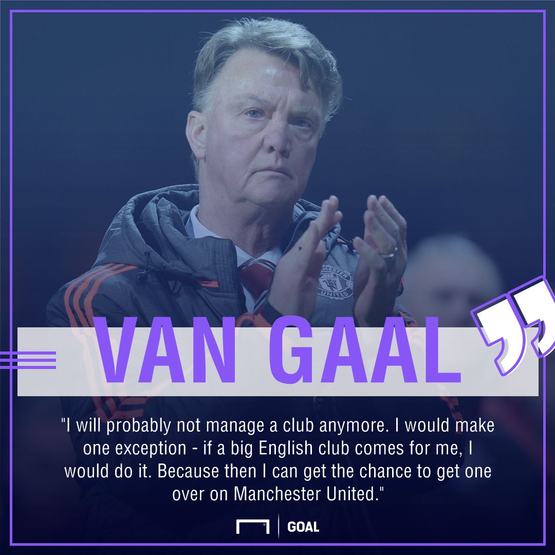 Louis van Gaal Manchester United revenge