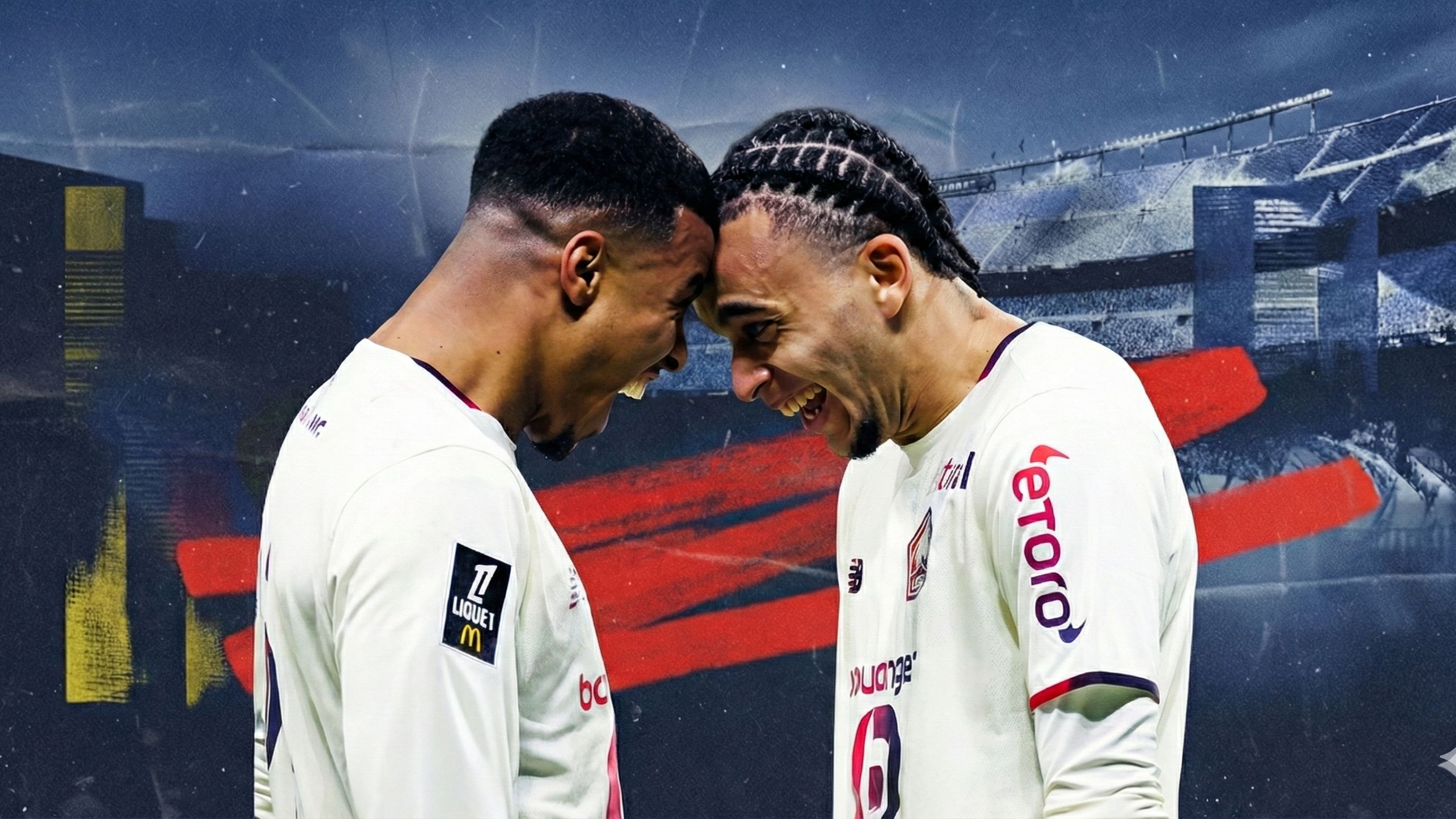 Ethan Mbappe Hamza Igamane Lille (Goal Only)