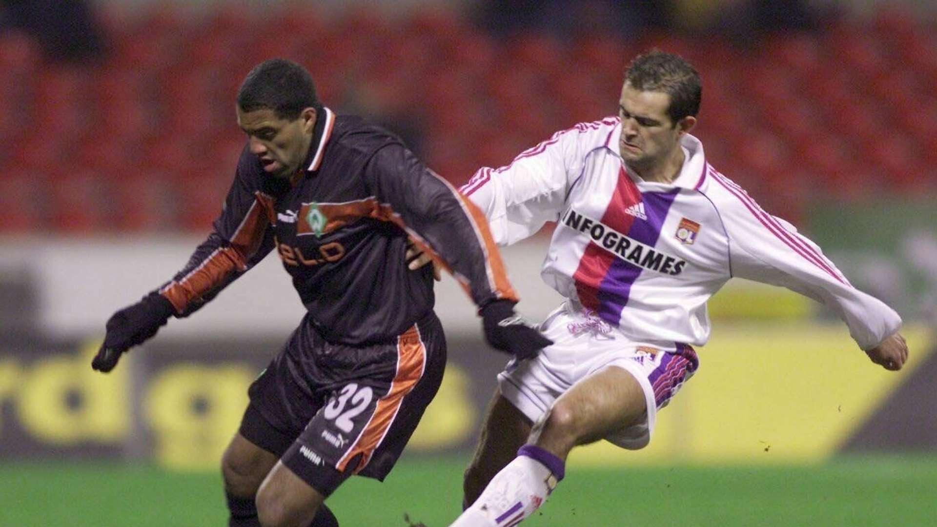 Ailton Jacek Bak Werder Bremen Lyon 1999