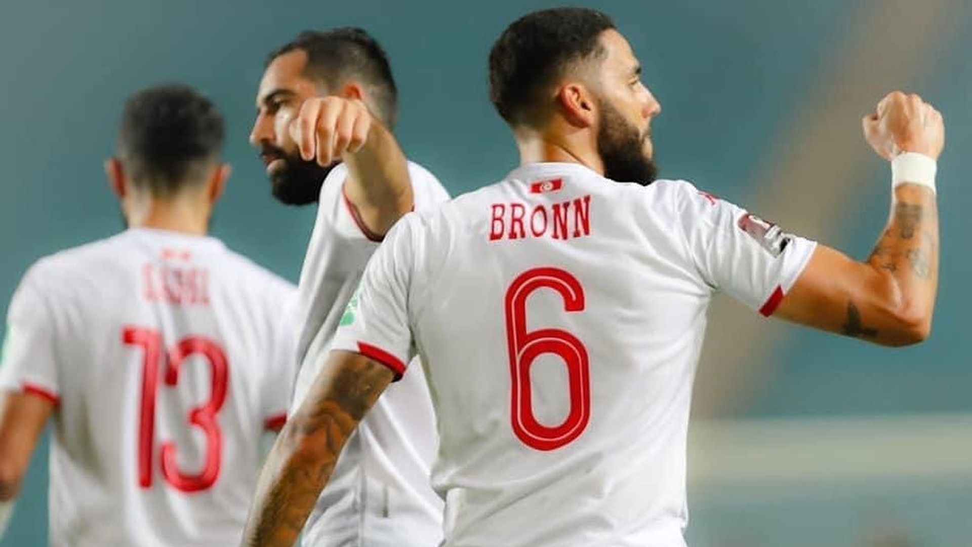 Dylan Bronn of Tunisia.