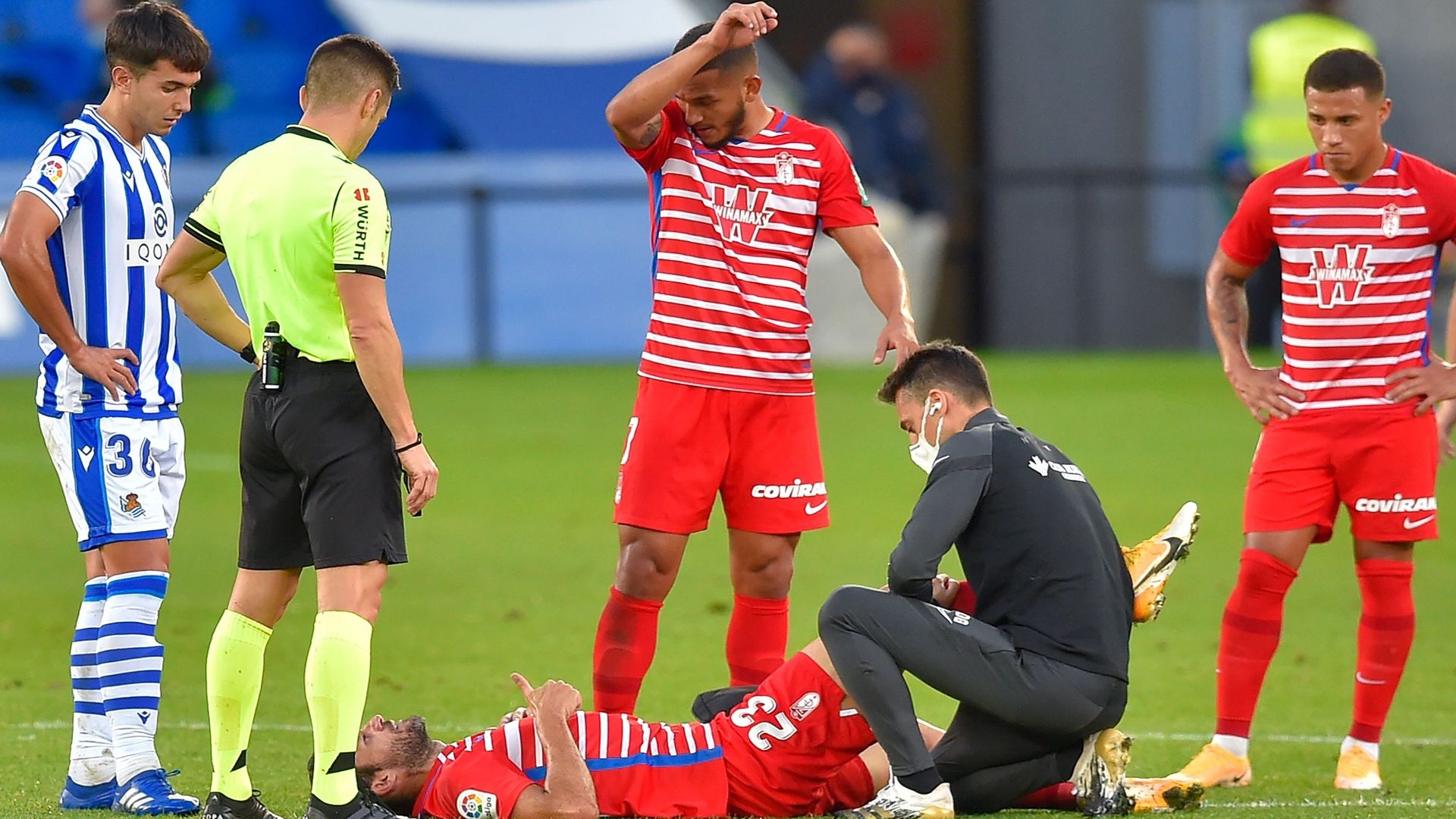 Jorge Molina, Real Sociedad vs. Granada