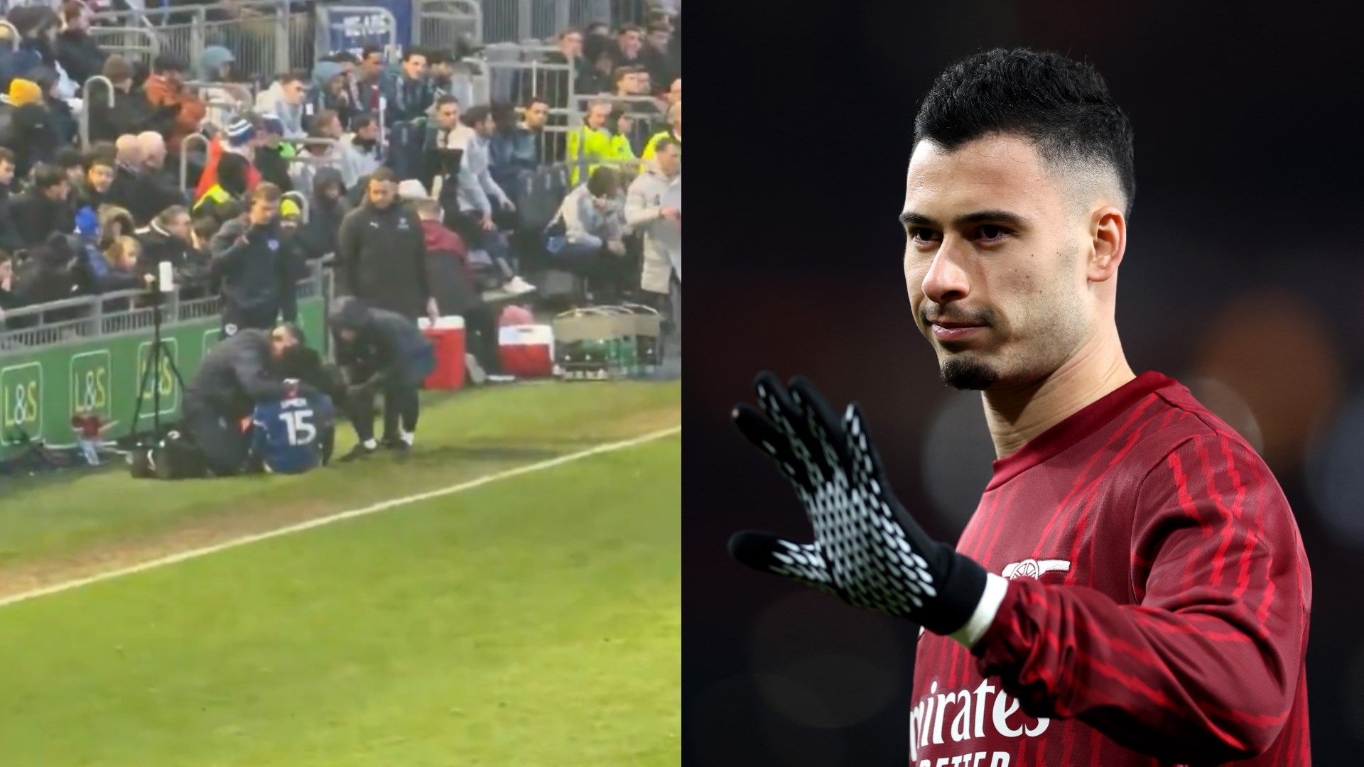 Gabriel Martinelli Arsenal Portsmouth