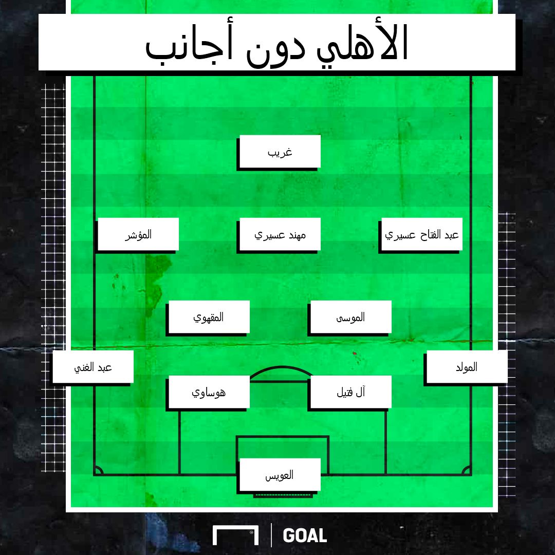 الأهلي دون أجانب