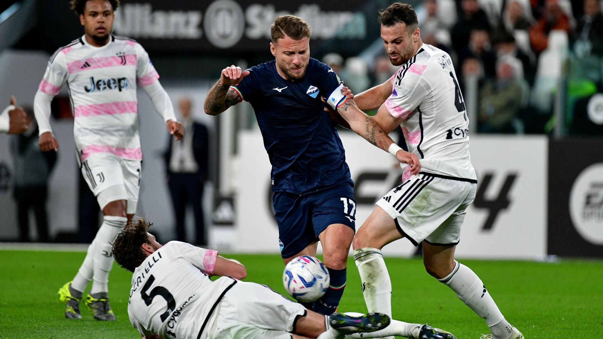 Immobile Gatti Lazio Juventus