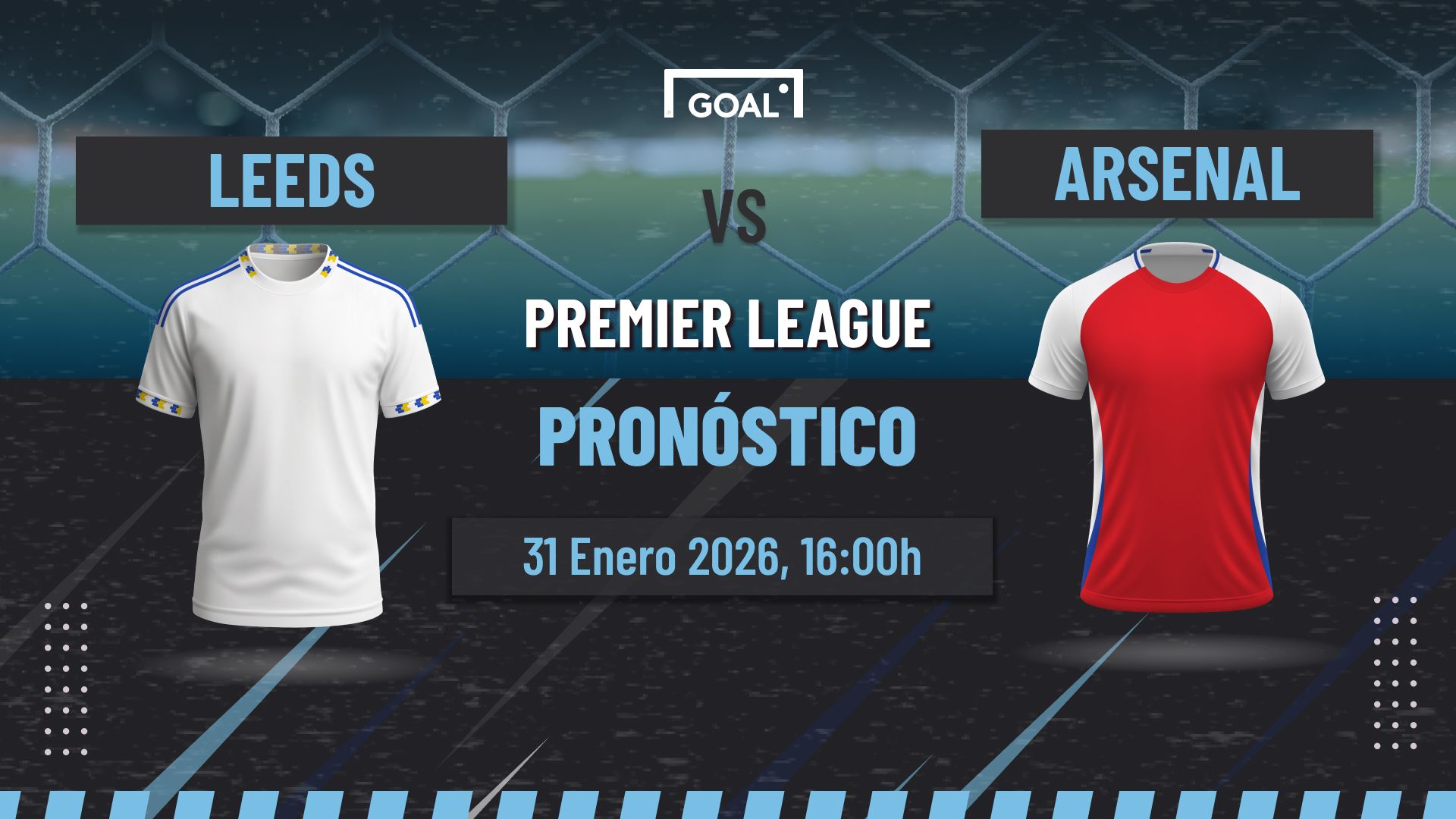 Leeds vs Arsenal Pronóstico y Apuestas Premier League | 31/01/26