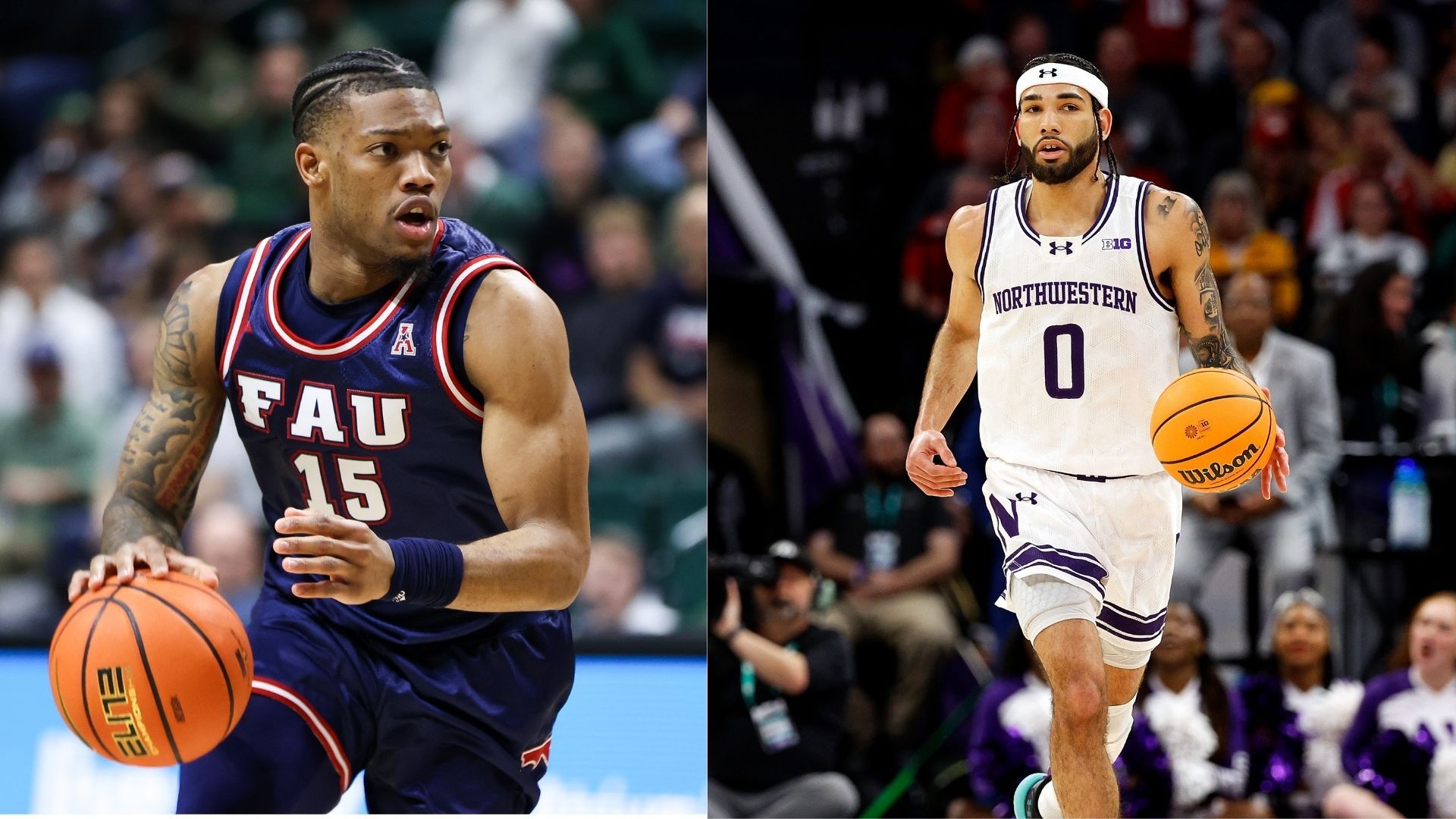 NCAA March Madness FAU vs Northwestern