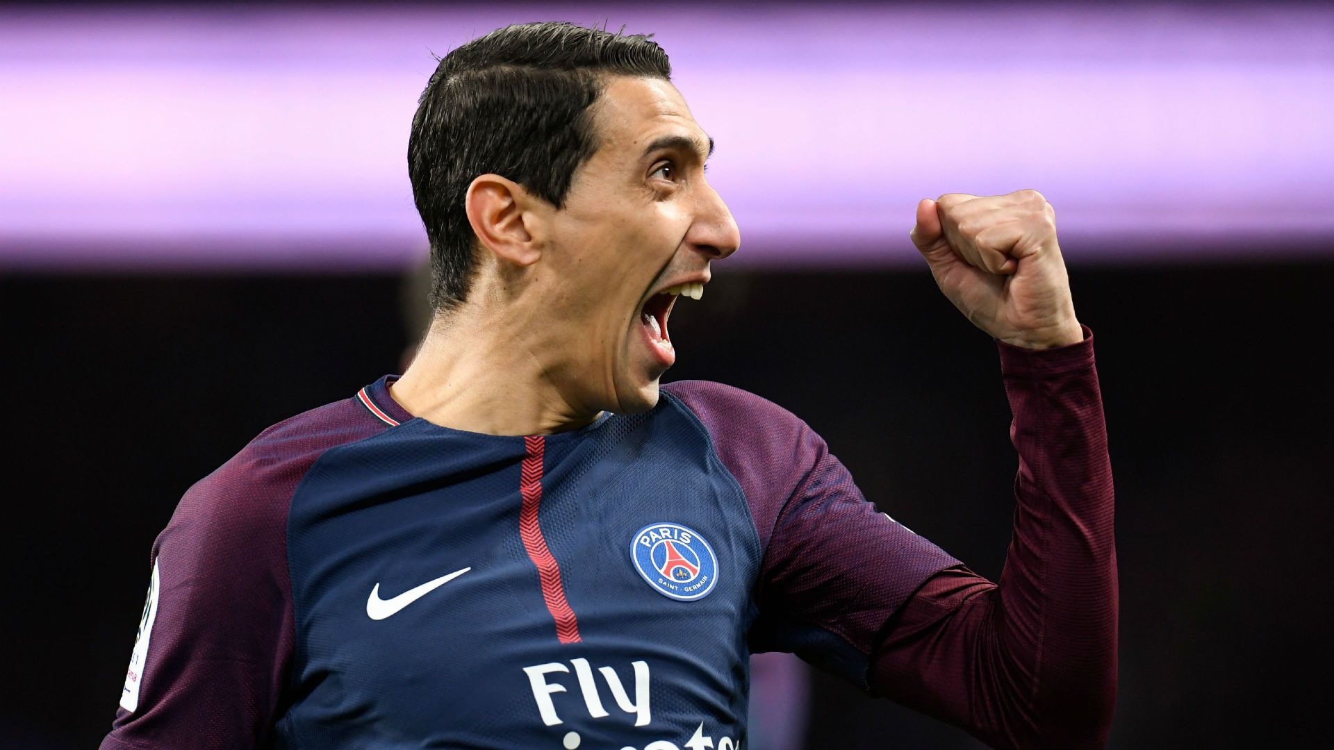 Angel Di Maria PSG Dijon Ligue 1 17012018