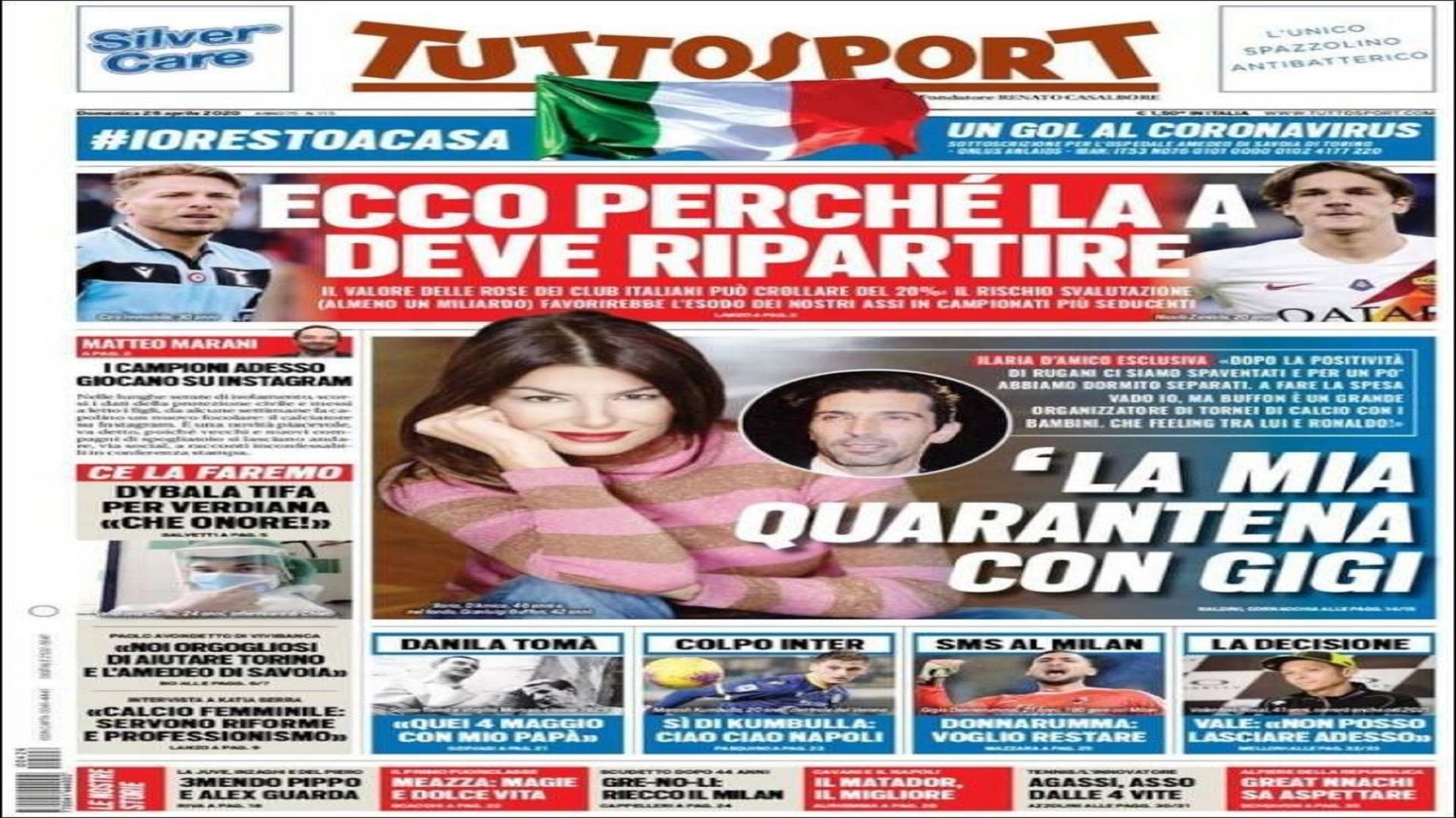 26 April Tuttosport