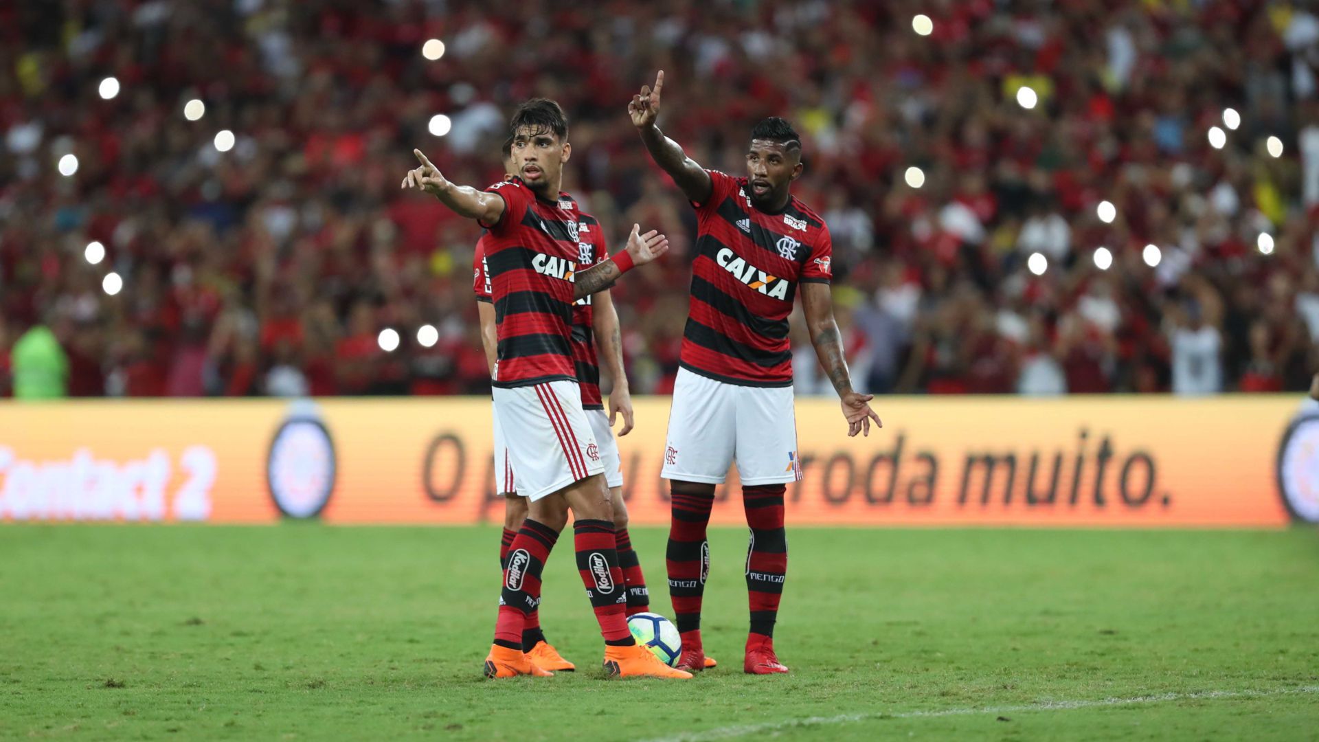 Rodinei Lucas Paqueta Flamengo Ponte Preta Copa do Brasil 10052018
