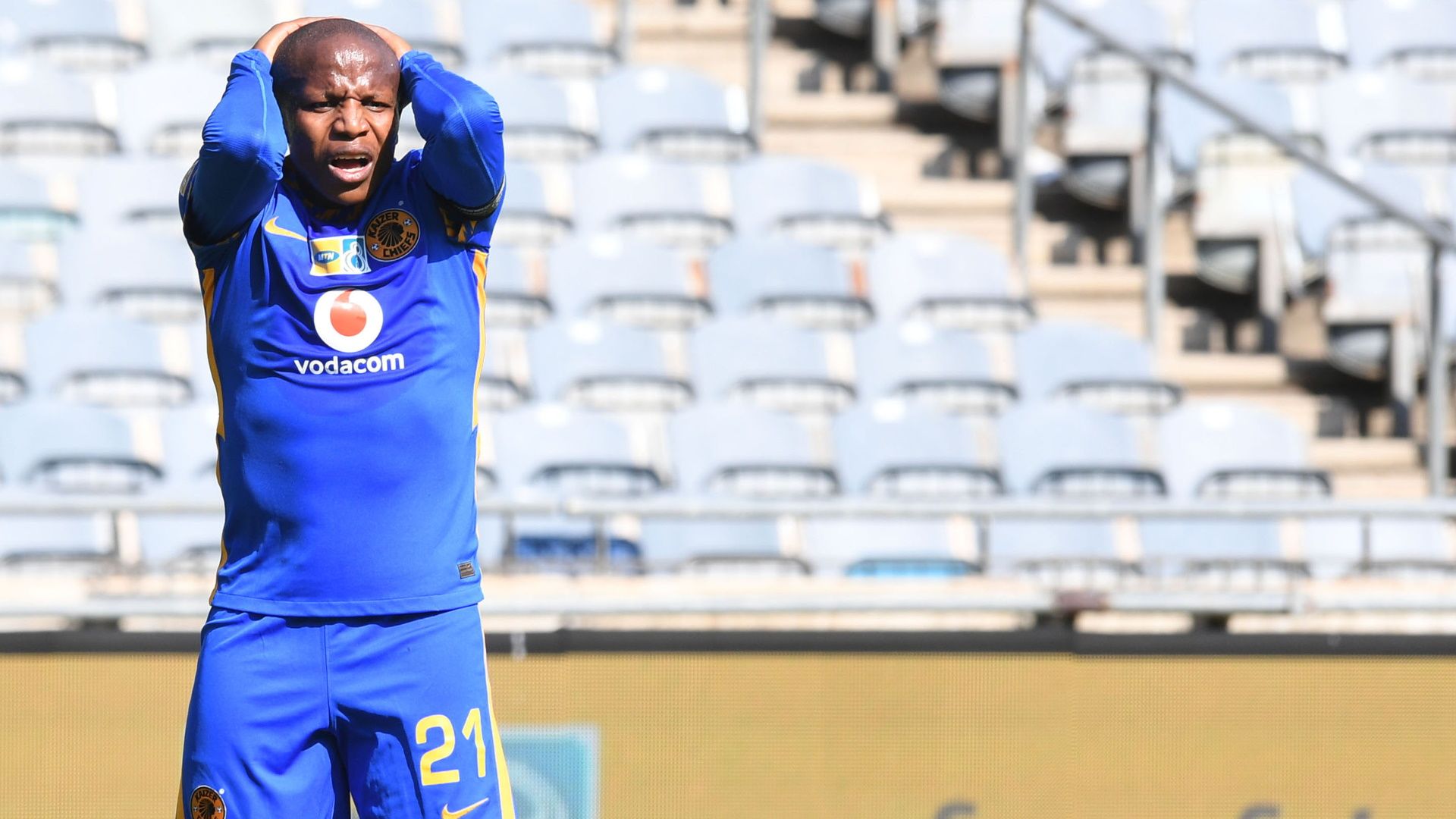 Lebogang Manyama of Kaizer Chiefs