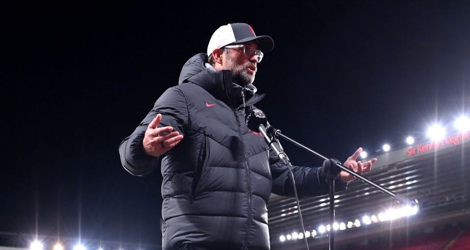 Jurgen Klopp Liverpool 2020-21