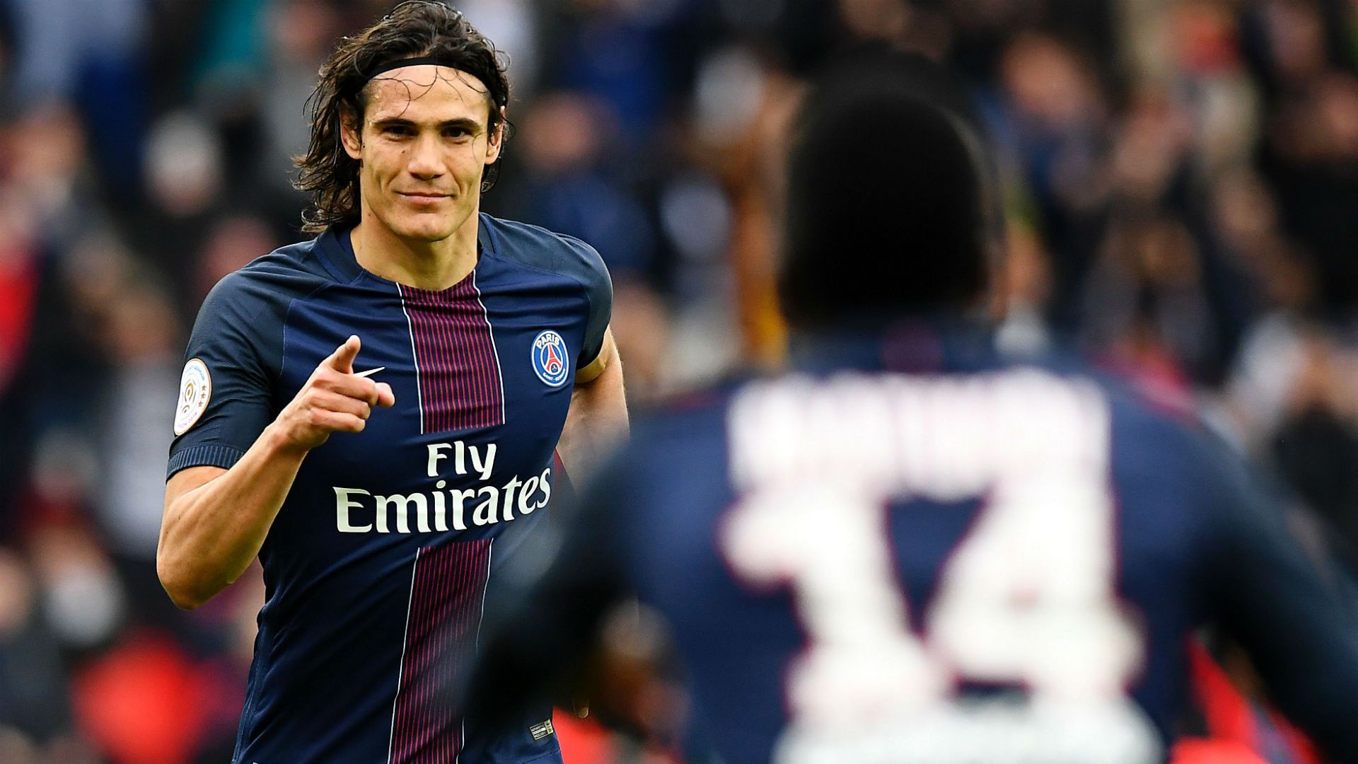 Edinson Cavani PSG Montpellier Ligue 1 22042017