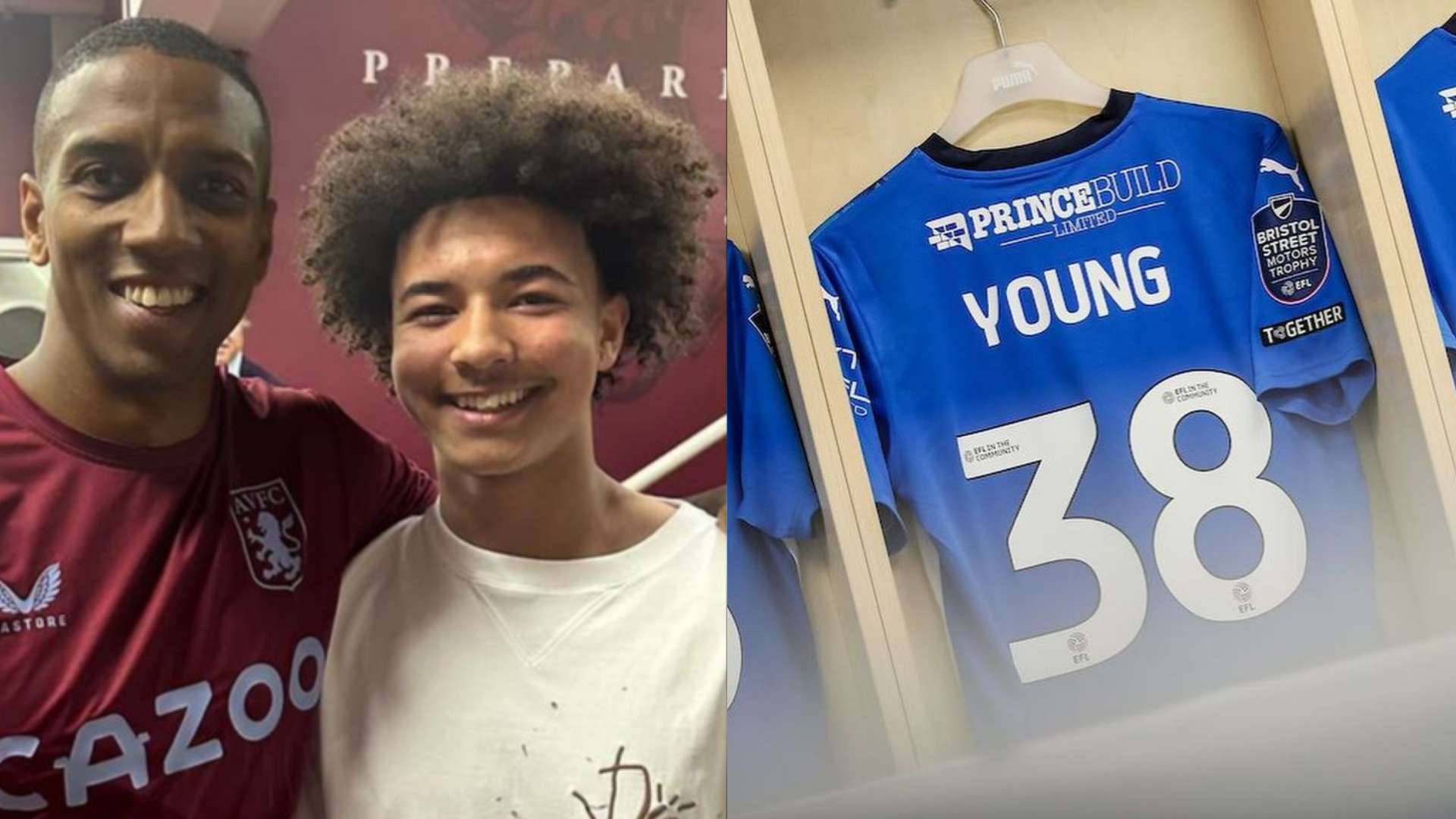 Ashley Young set to face his 18-year-old son in dream FA Cup tie as Everton  defender reacts to 'goosebumps' draw on social media | Goal.com