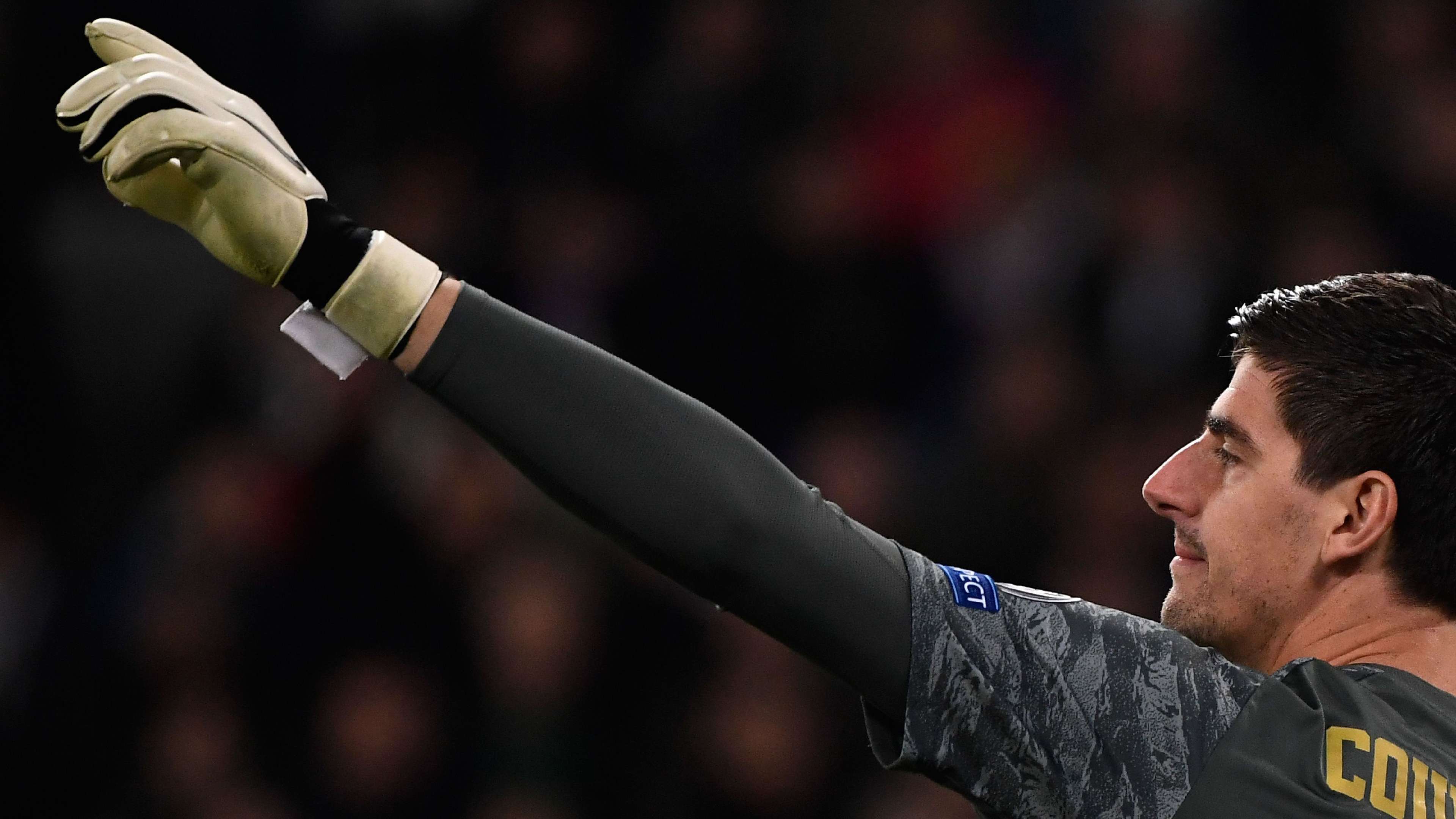 Thibaut Courtois Real Madrid Galatasaray UCL 06112019