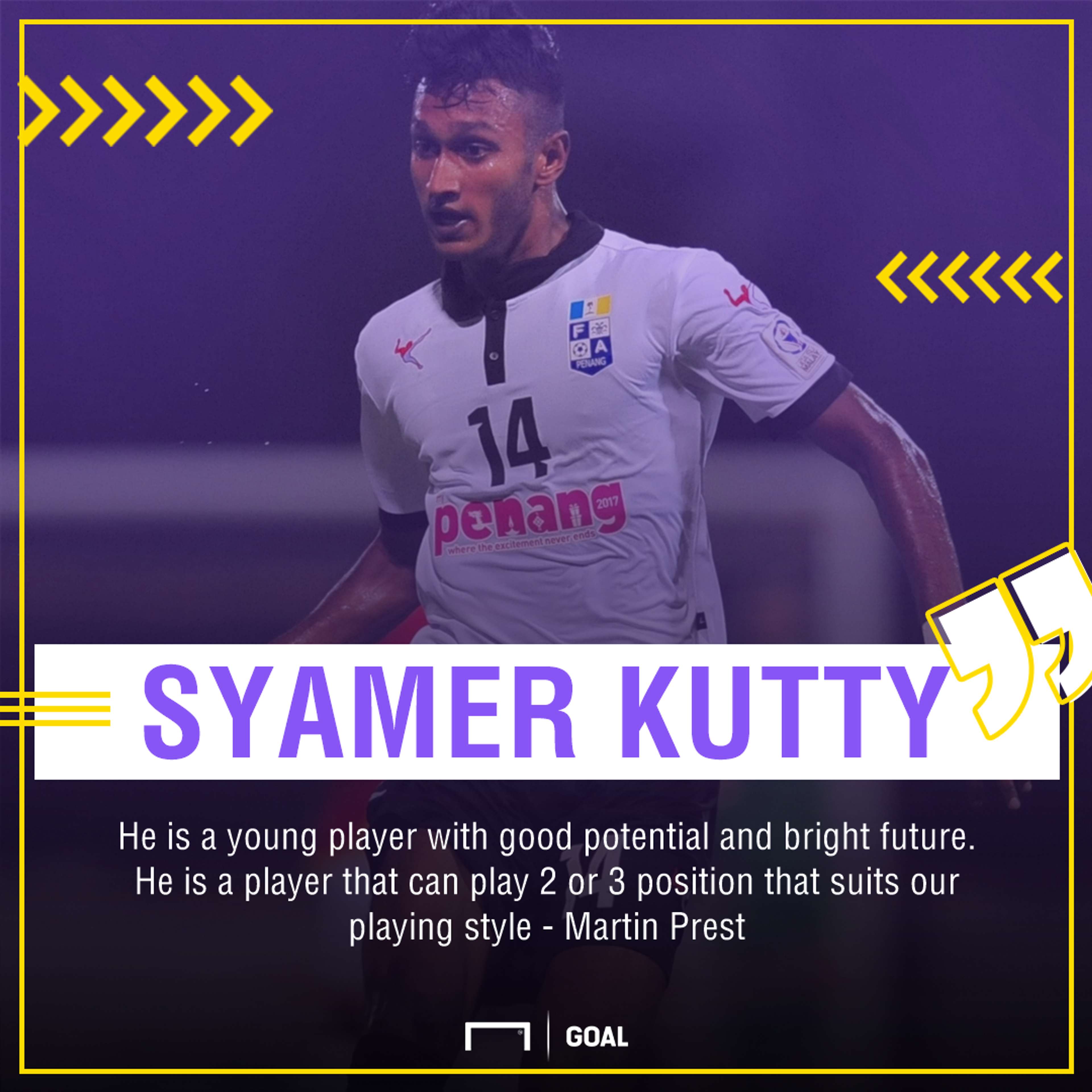 GFX Syamer Kutty transfer